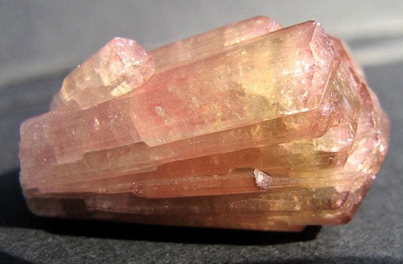 Tourmaline cluster 