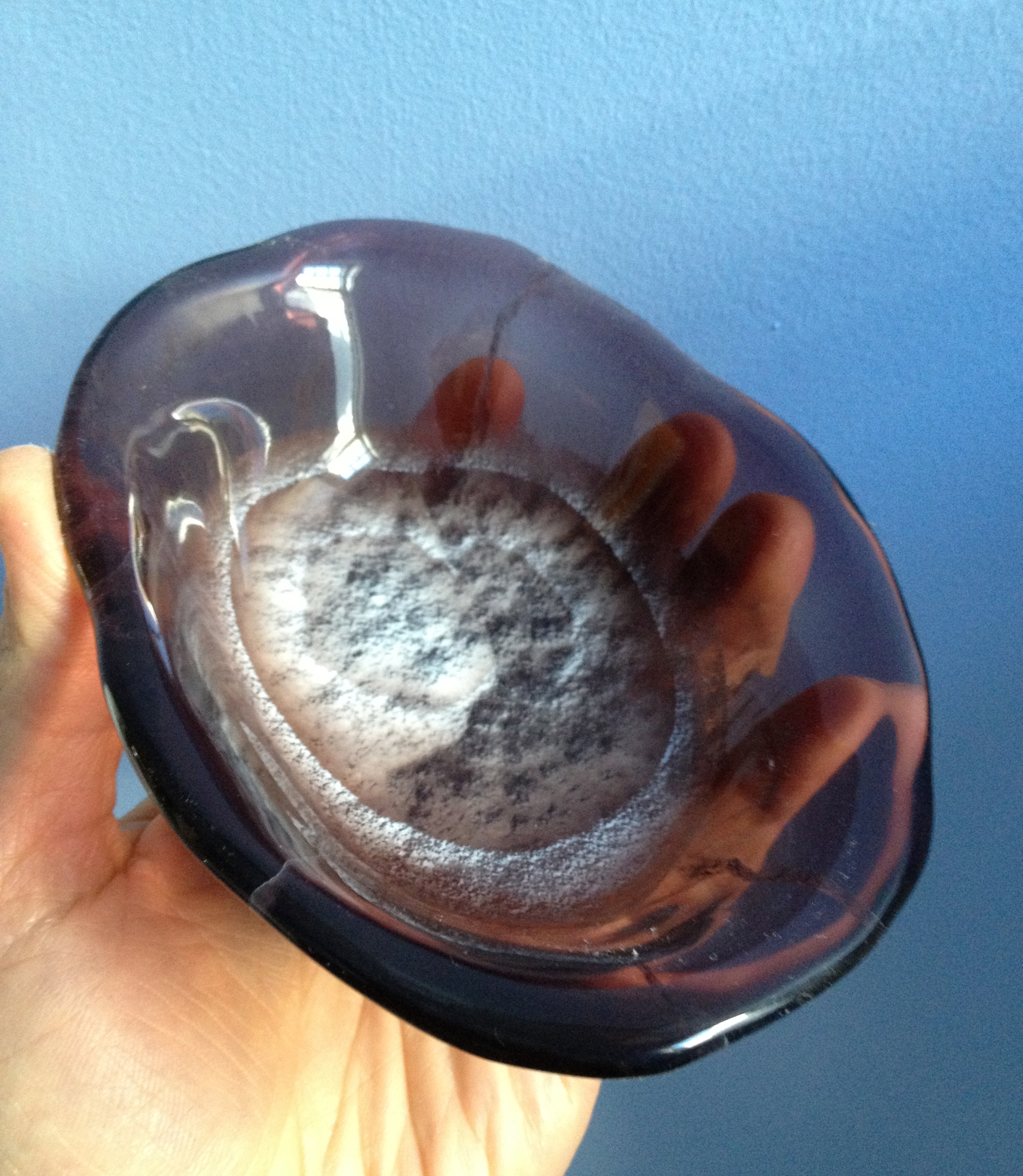 purple Flourite bowl