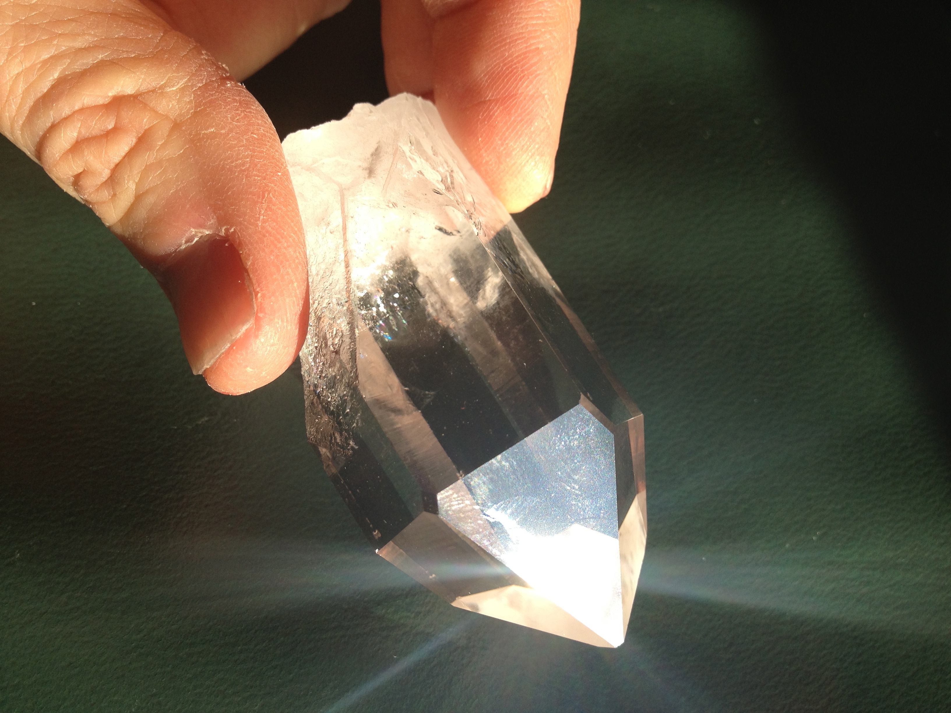 spectacular clear Quartz