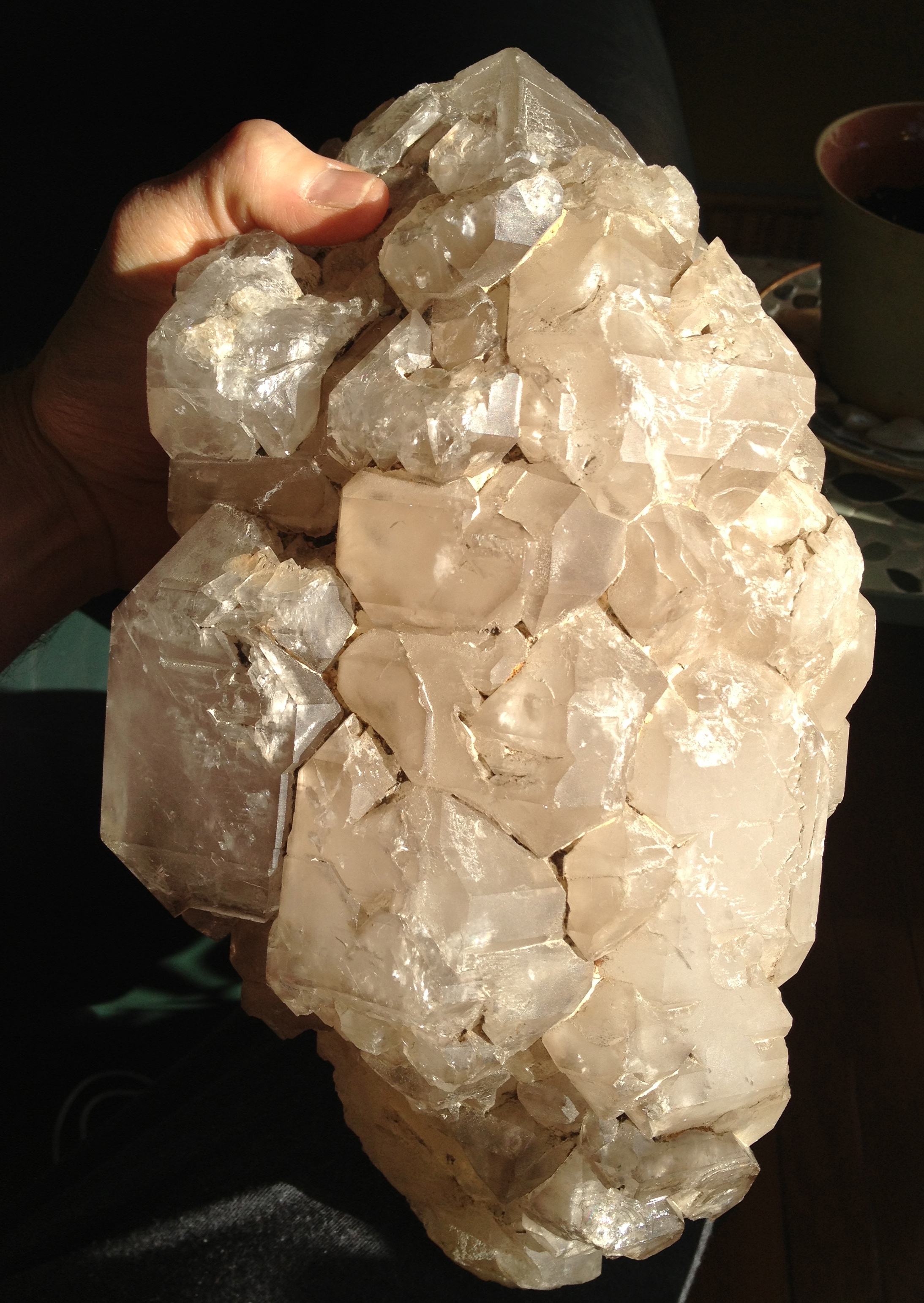 How do you even begin to price a giant elestial double terminated quartz(?!)