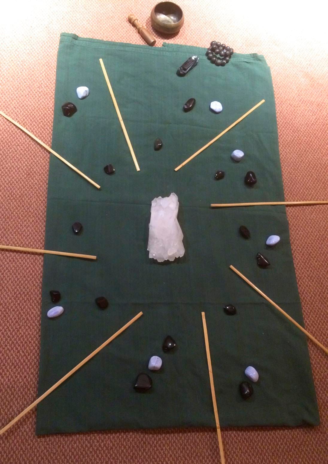 3rd Meditation layout, New Beginnings: Clearing & Opening event