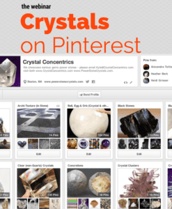 Crystal Tour on Pinterest Webinar