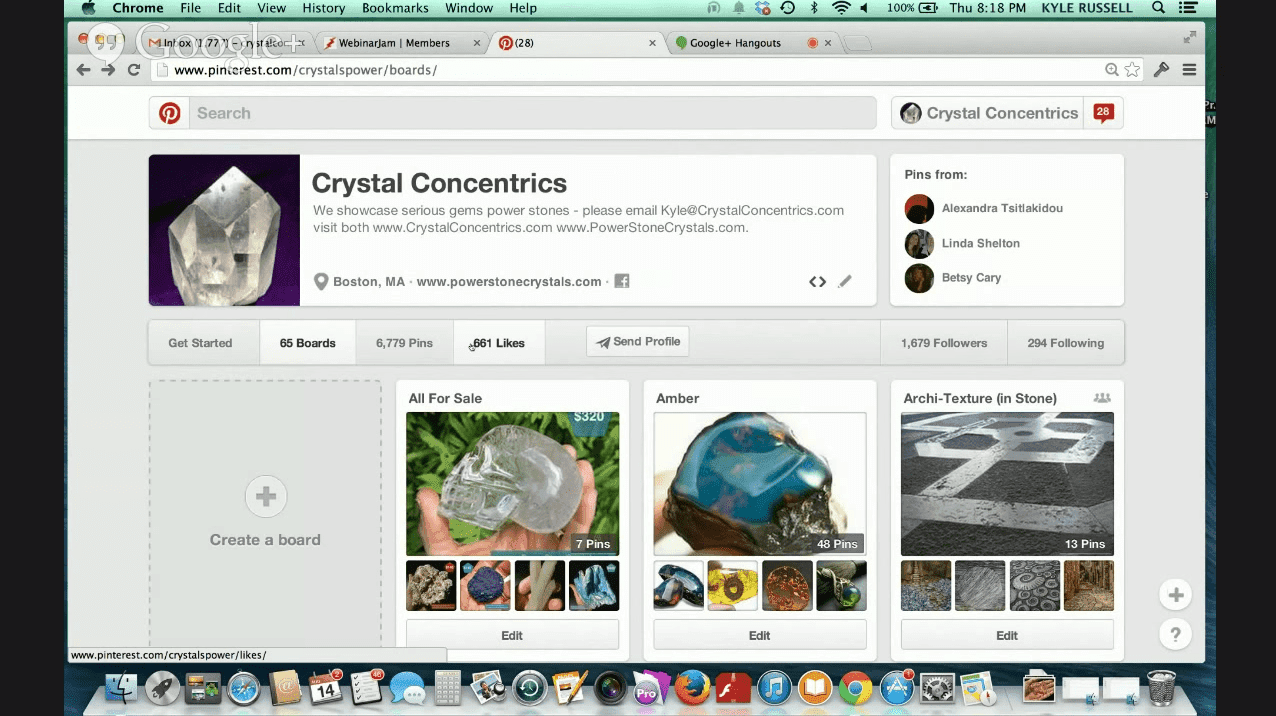 Crystal Tour on Pinterest Webinar - Image 2