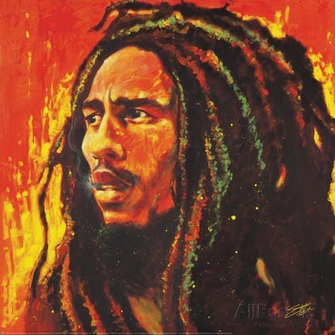 Bob Marley as envisioned by Stephen Fishwick
