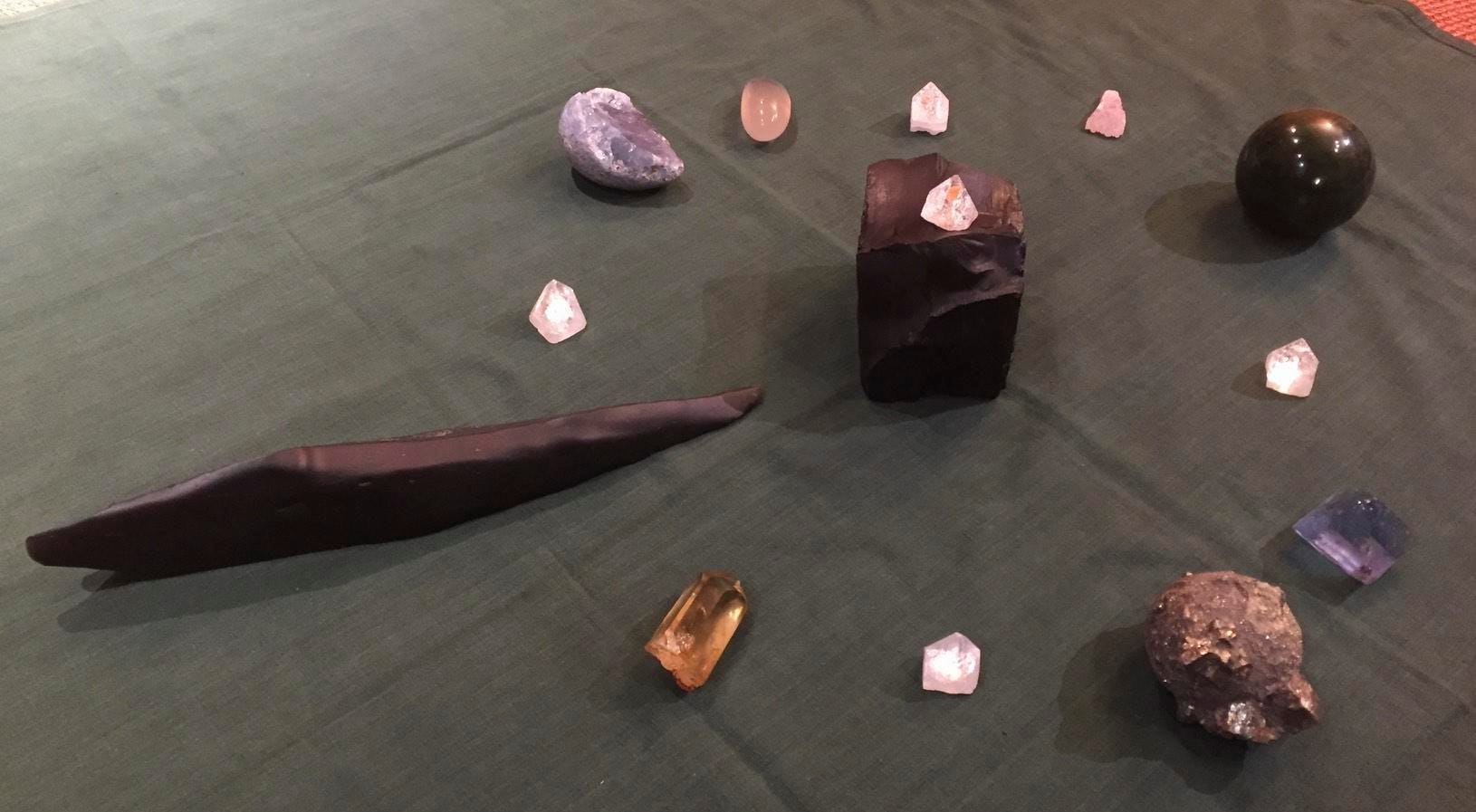 Open Crystal Meditation, a Case Study