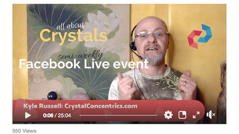 Facebook Live on 3rd Eye/Vision Stones, with Kyle Russell (6/19)