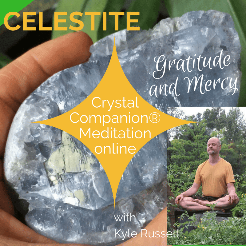 Celestite: a Meditation on "the Gratitude Stone"