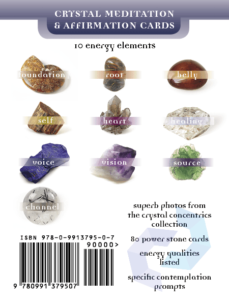 Crystal Meditation & Affirmation Card Deck (2nd edition) new - Image 2