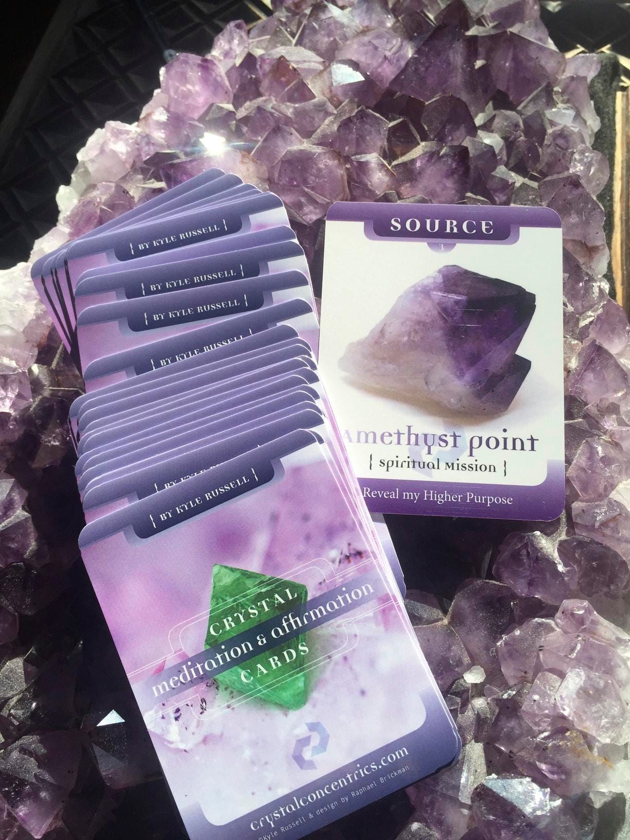 Crystal Meditation & Affirmation Card Deck (2nd edition) new - Image 3