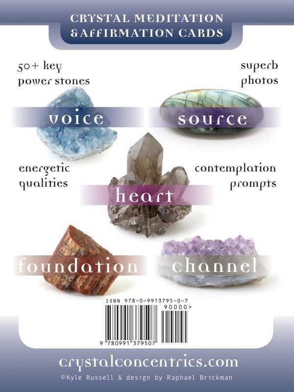 Crystal Meditation & Affirmation Card Deck (2nd edition) new - Image 6
