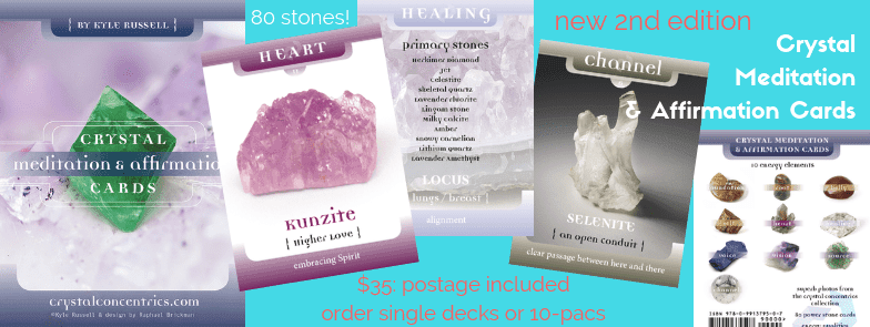 Crystal Meditation & Affirmation Card Deck (2nd edition) new - Image 5