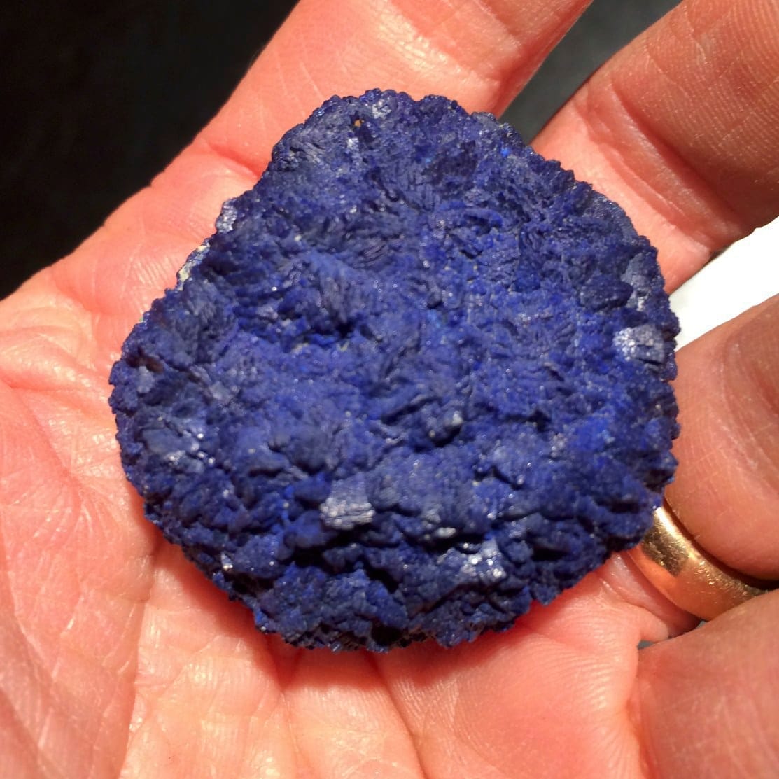 Azurite (starburst) floater healing crystal