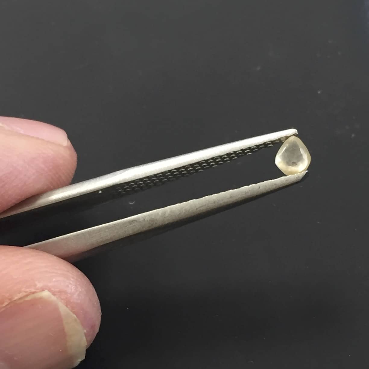 Diamond rough (.31ct) octahedral Crystal 'box kite' healing crystal