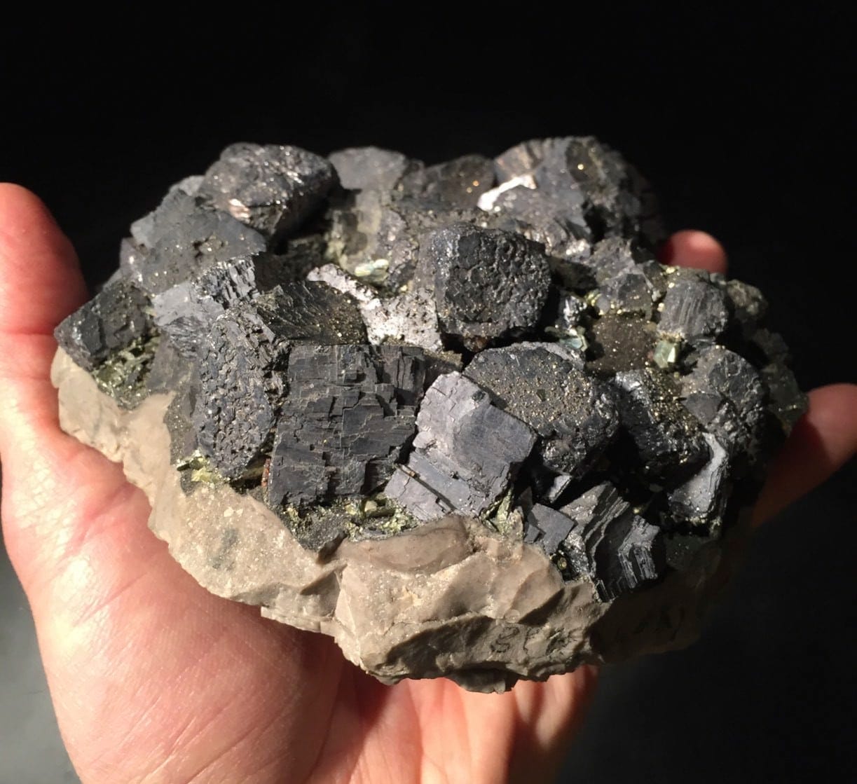 Galena 'rounded' display cluster healing crystal - Image 2