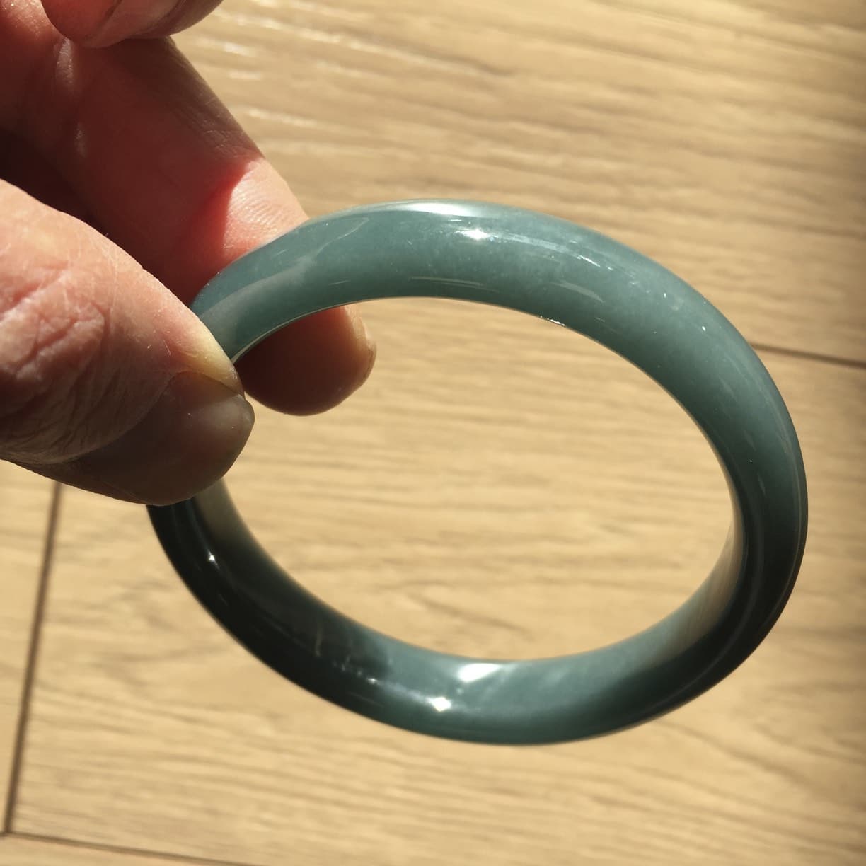 Jade (Jadeite) Guatemalan bangle healing crystal