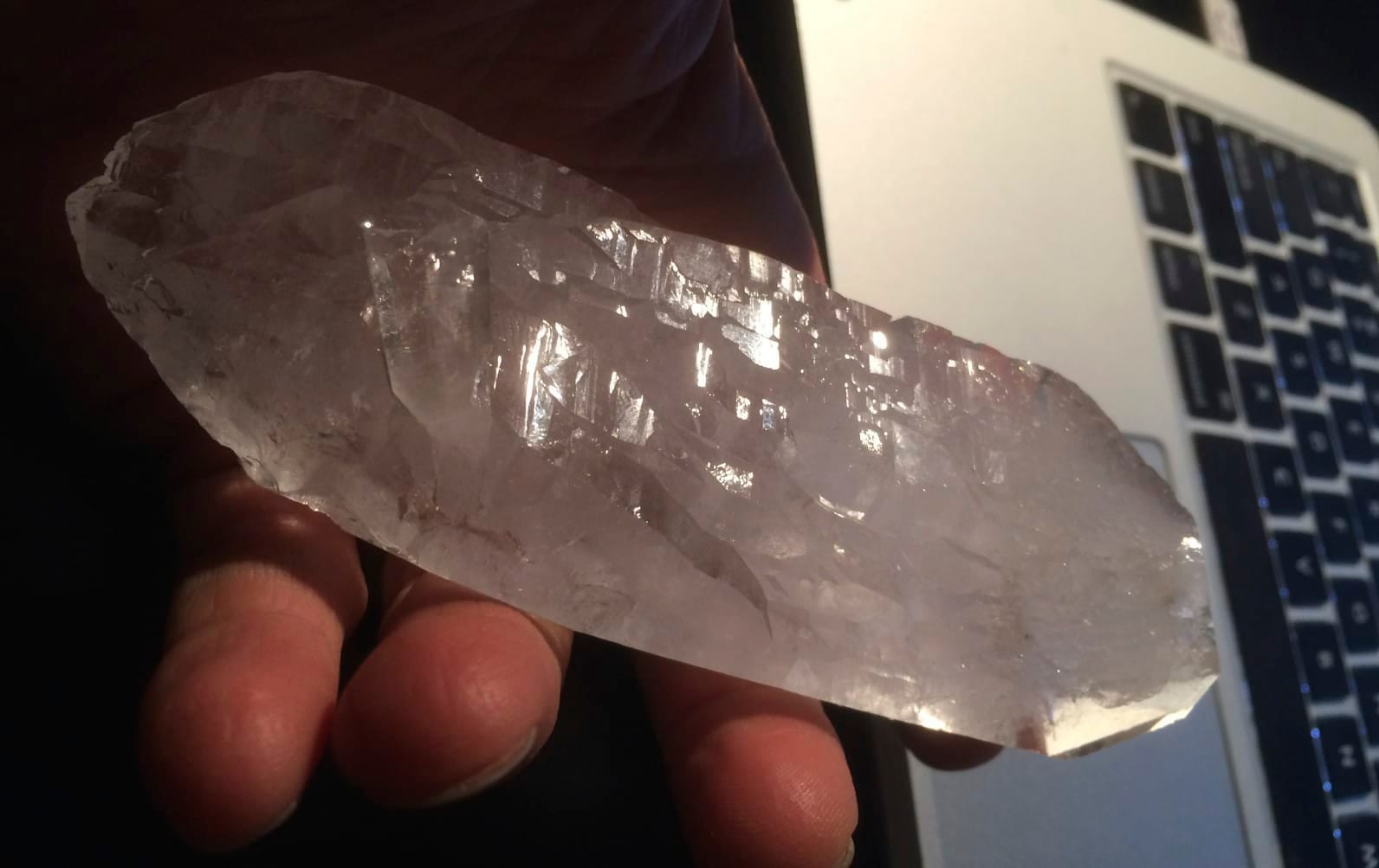 Quartz (Celestial) tabular DT floater healing crystal - Image 4