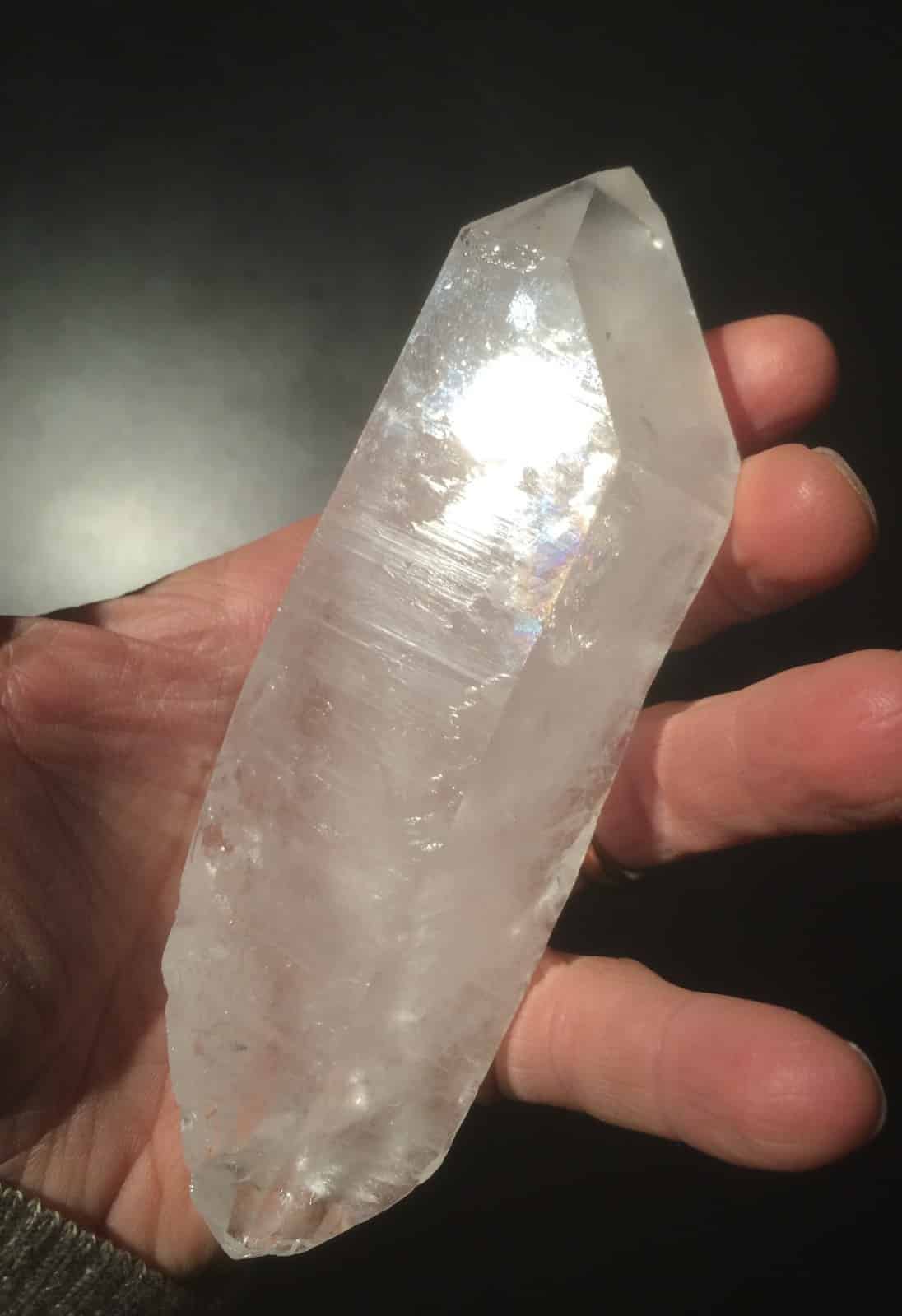 Quartz (Celestial) tabular DT floater healing crystal - Image 5