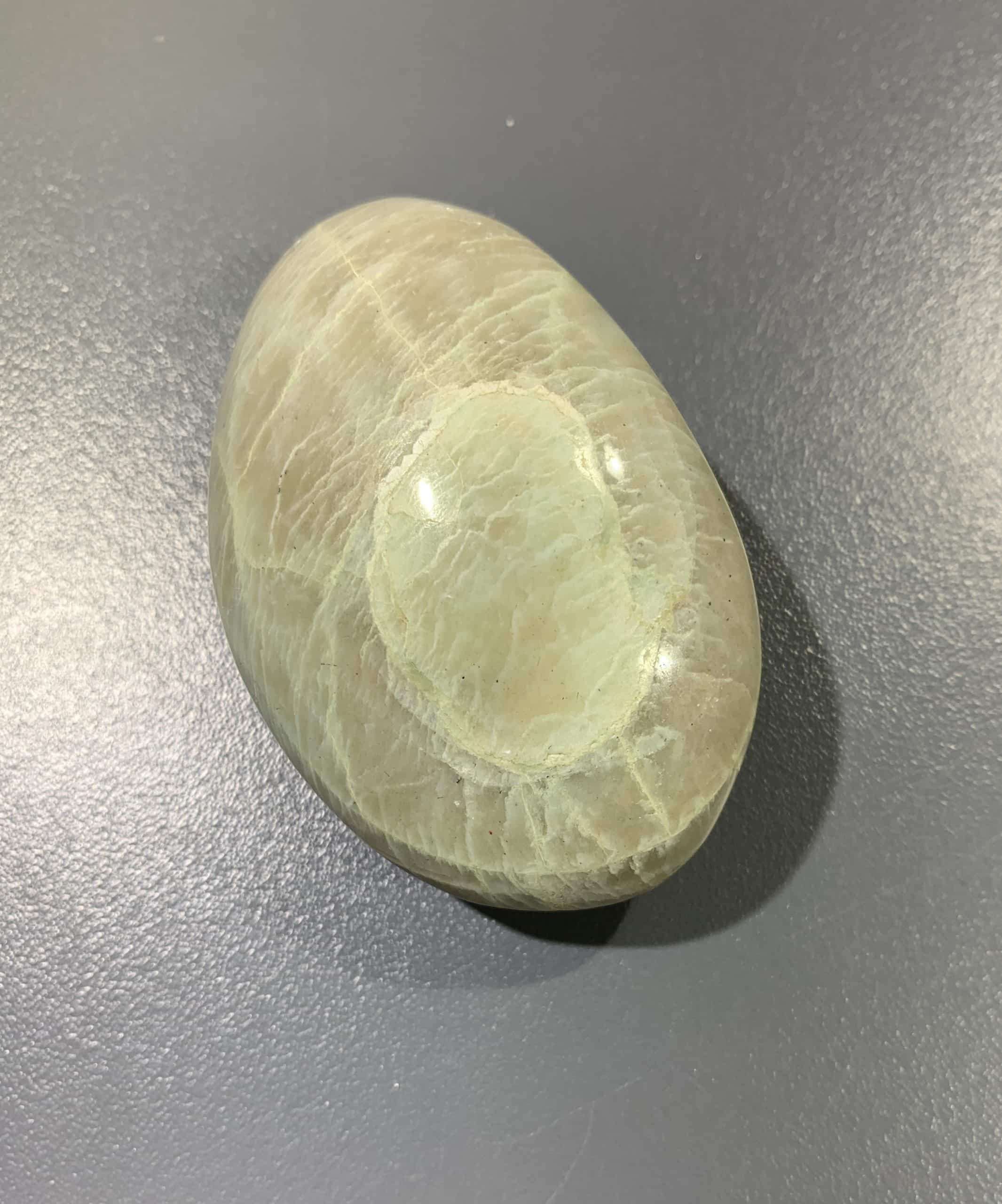 Garnierite (palm piece) aka 'Green Moonstone' healing crystal - Image 2