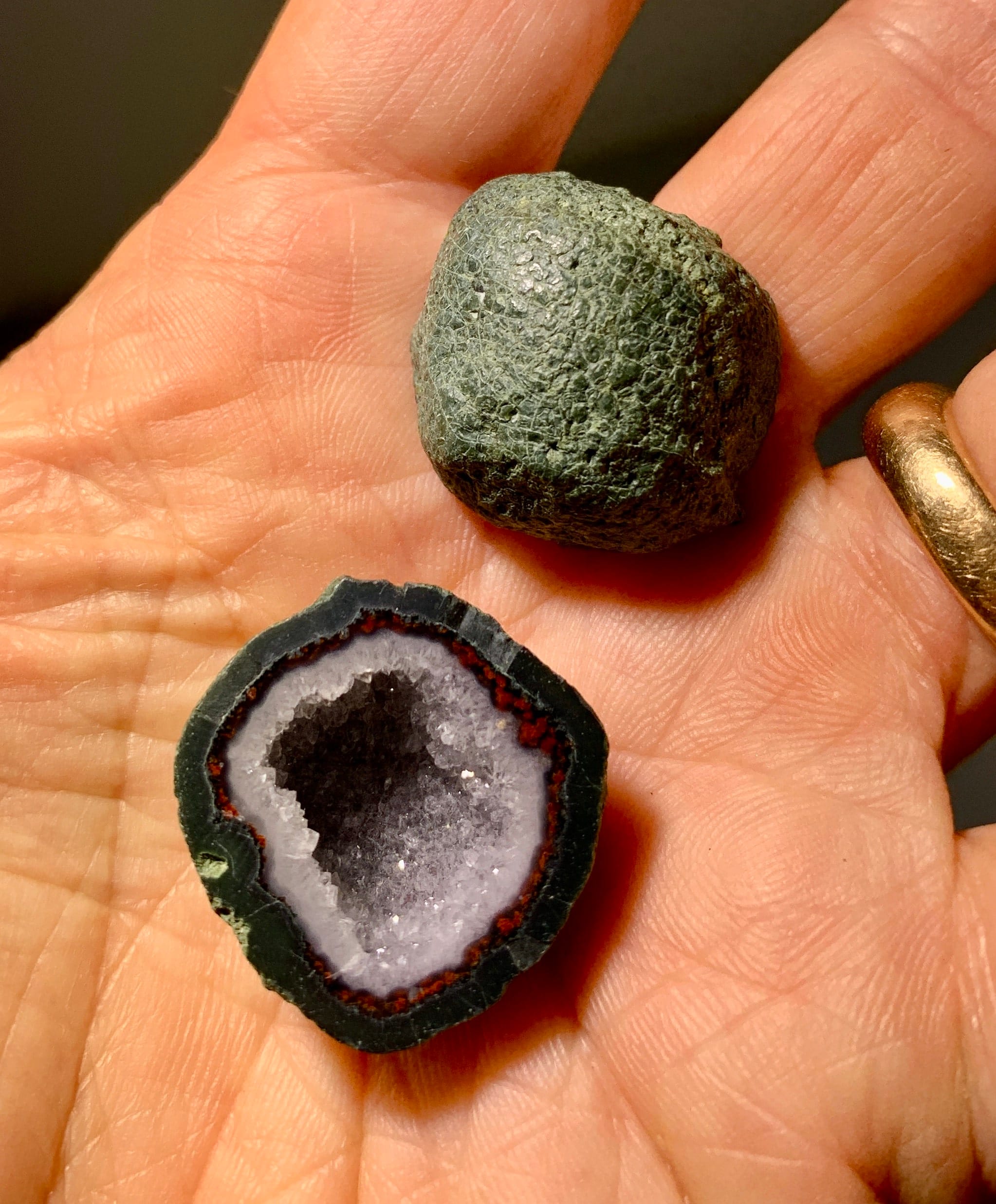 Agate geode healing crystal - Image 2