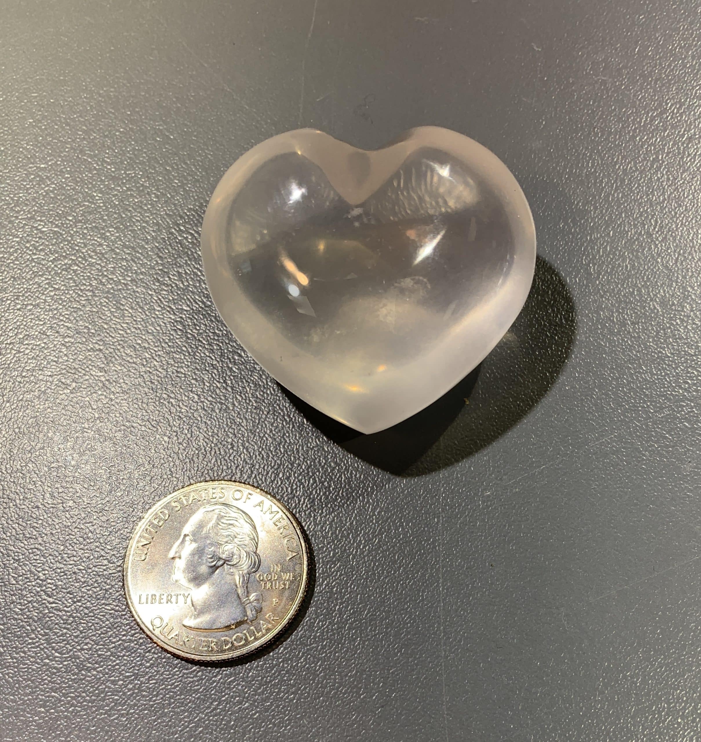 Girasol (foggy) Quartz heart healing crystal - Image 2