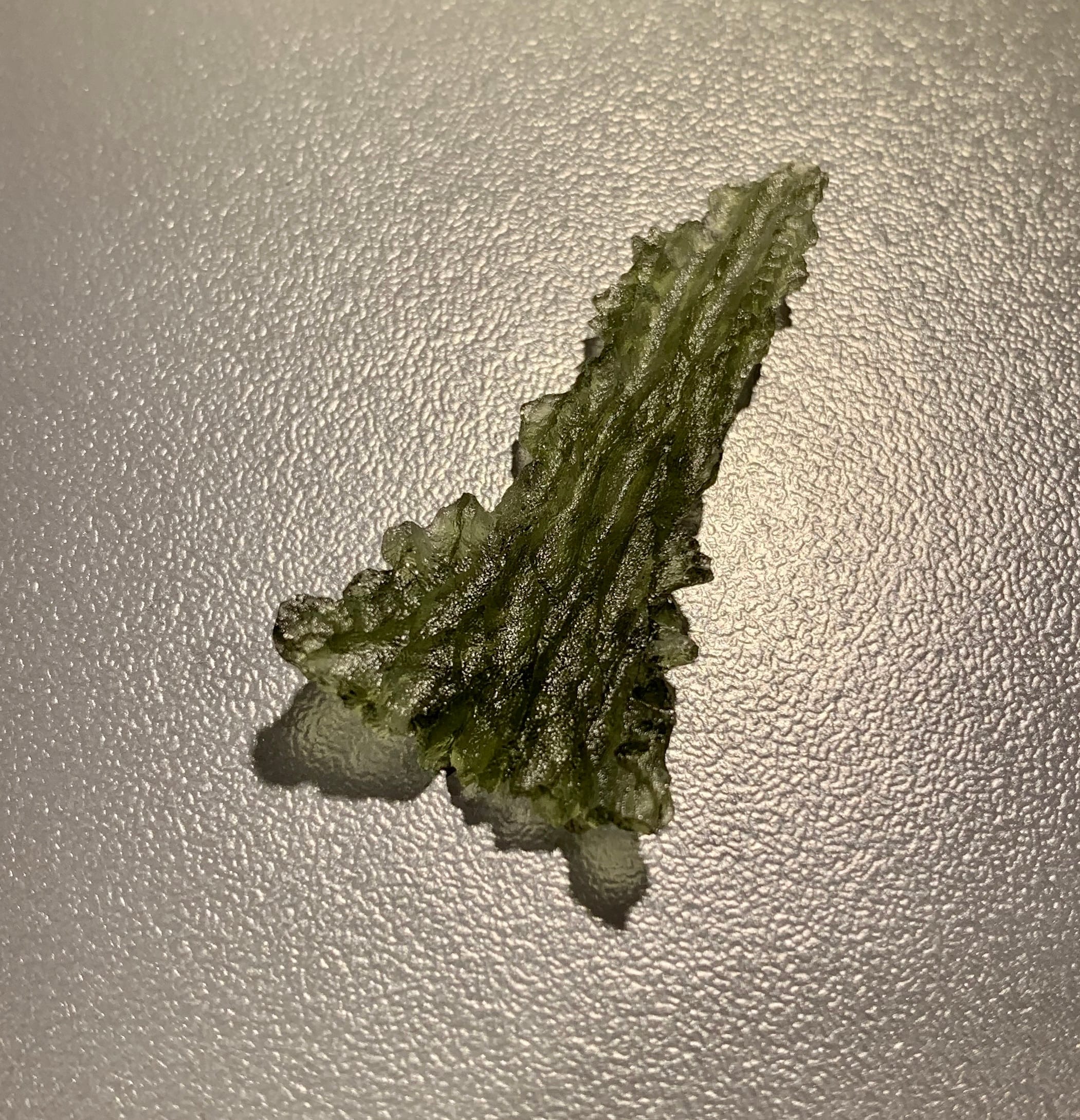 Moldavite (rough) Besednice (2.6gr) healing crystal - Image 2