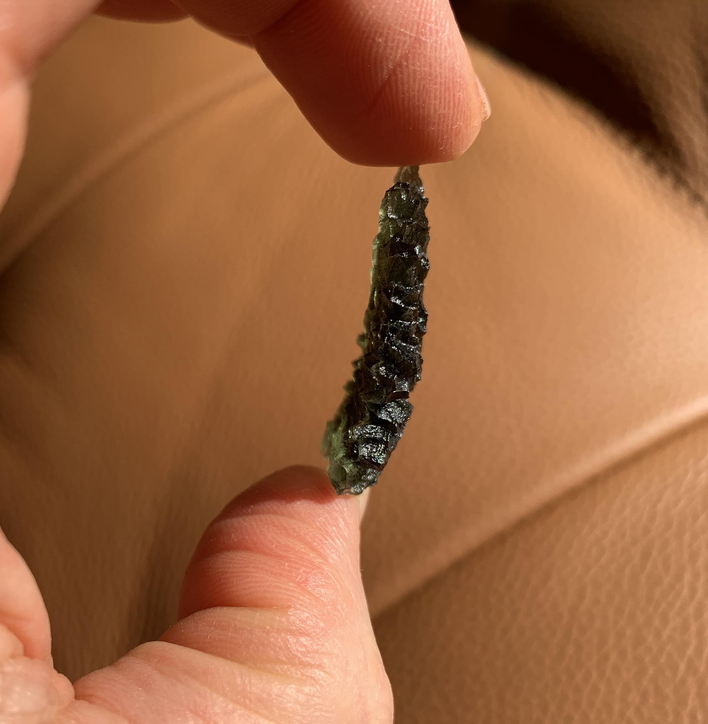 Moldavite (rough) Besednice (5.8gr) healing crystal - Image 6