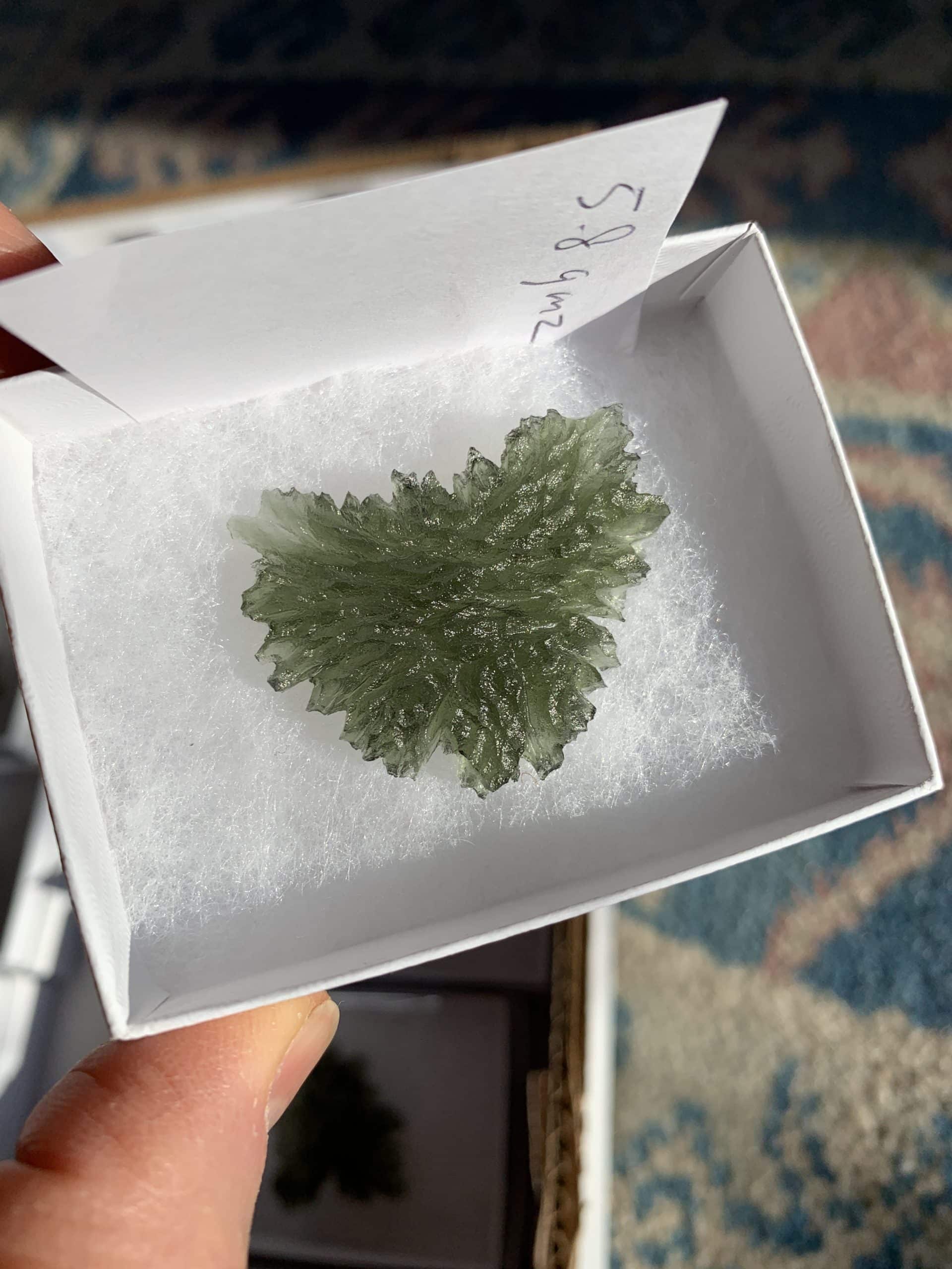 Moldavite (rough) Besednice (5.8gr) healing crystal - Image 7
