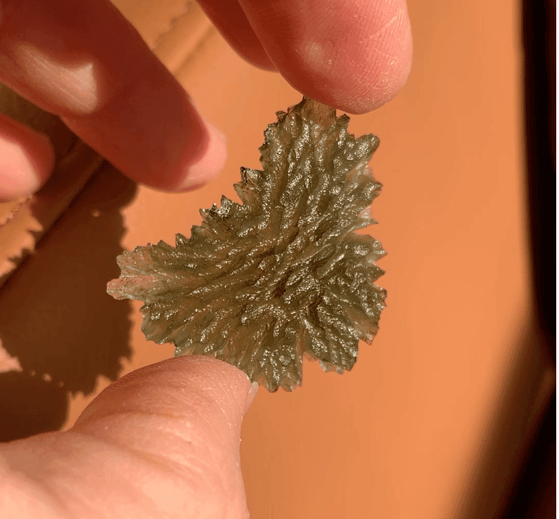 Moldavite (rough) Besednice (5.8gr) healing crystal - Image 4