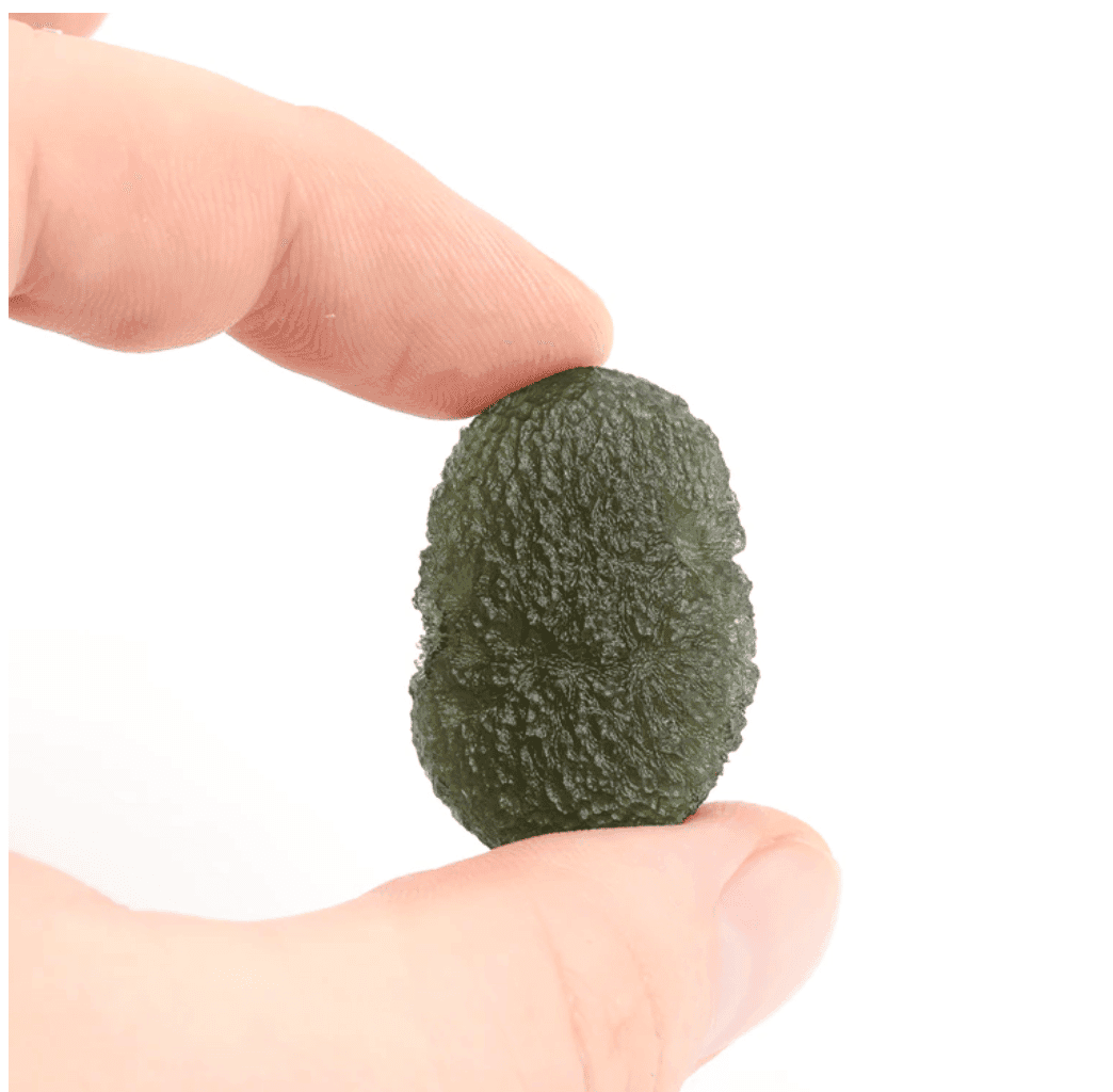 Moldavite (rough) 'Yummy Cocoon' Nesmen (14.8gr) healing crystal - Image 2