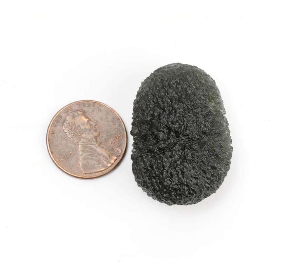 Moldavite (rough) 'Yummy Cocoon' Nesmen (14.8gr) healing crystal - Image 5