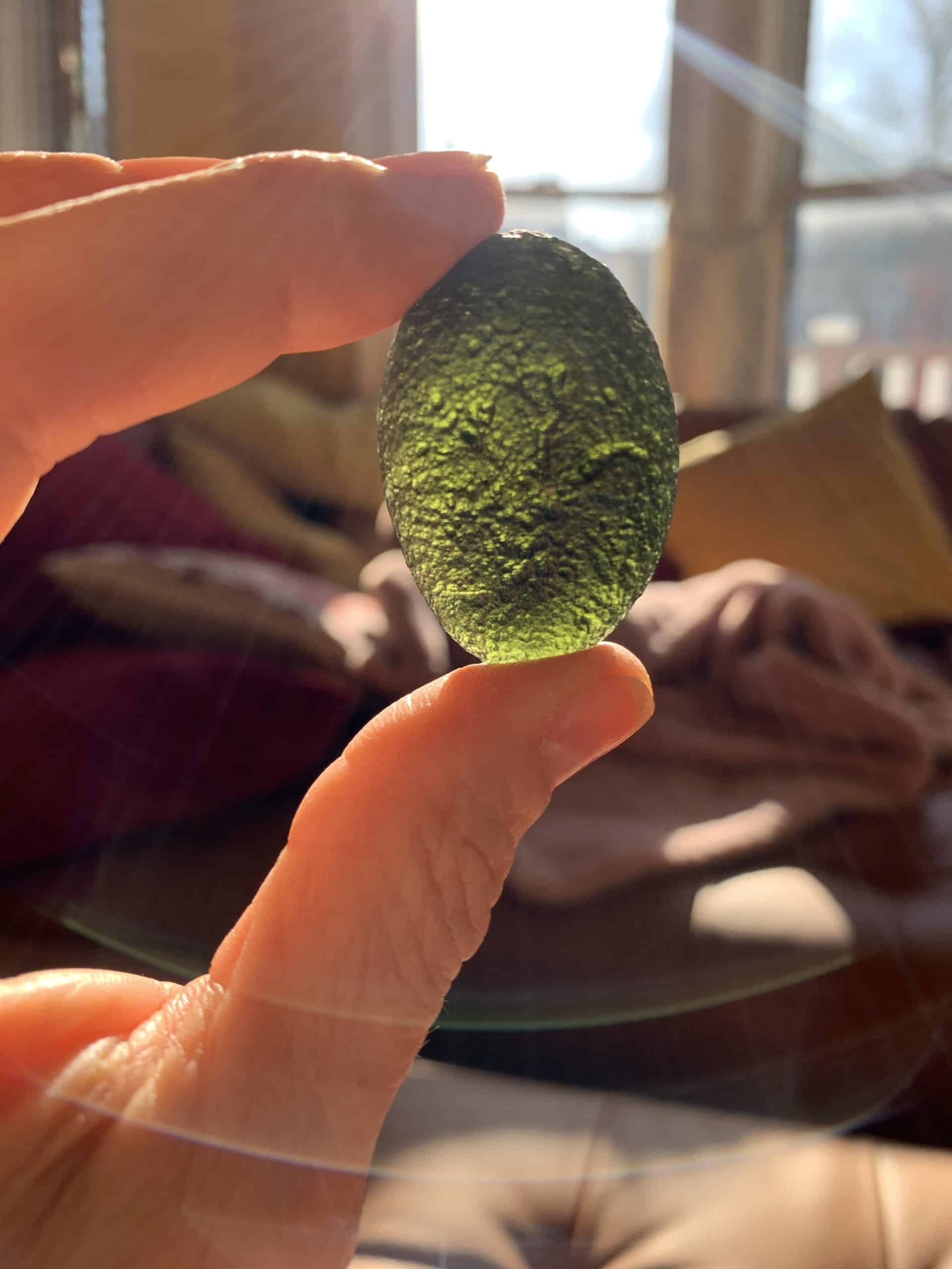 Moldavite (18.8gr) 'Oval Capsule'
