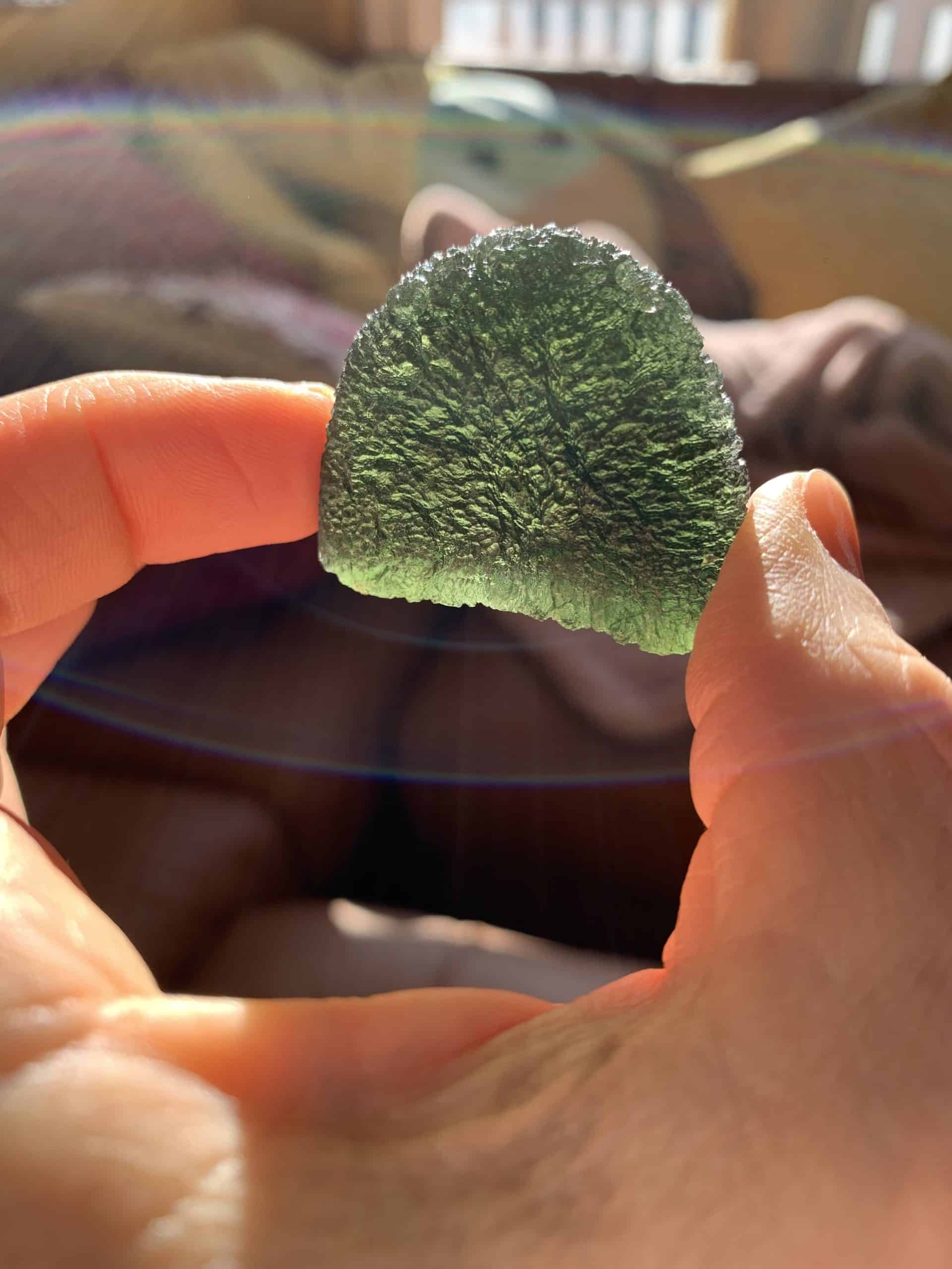 Moldavite (rough) Nesmen (30gr) healing crystal