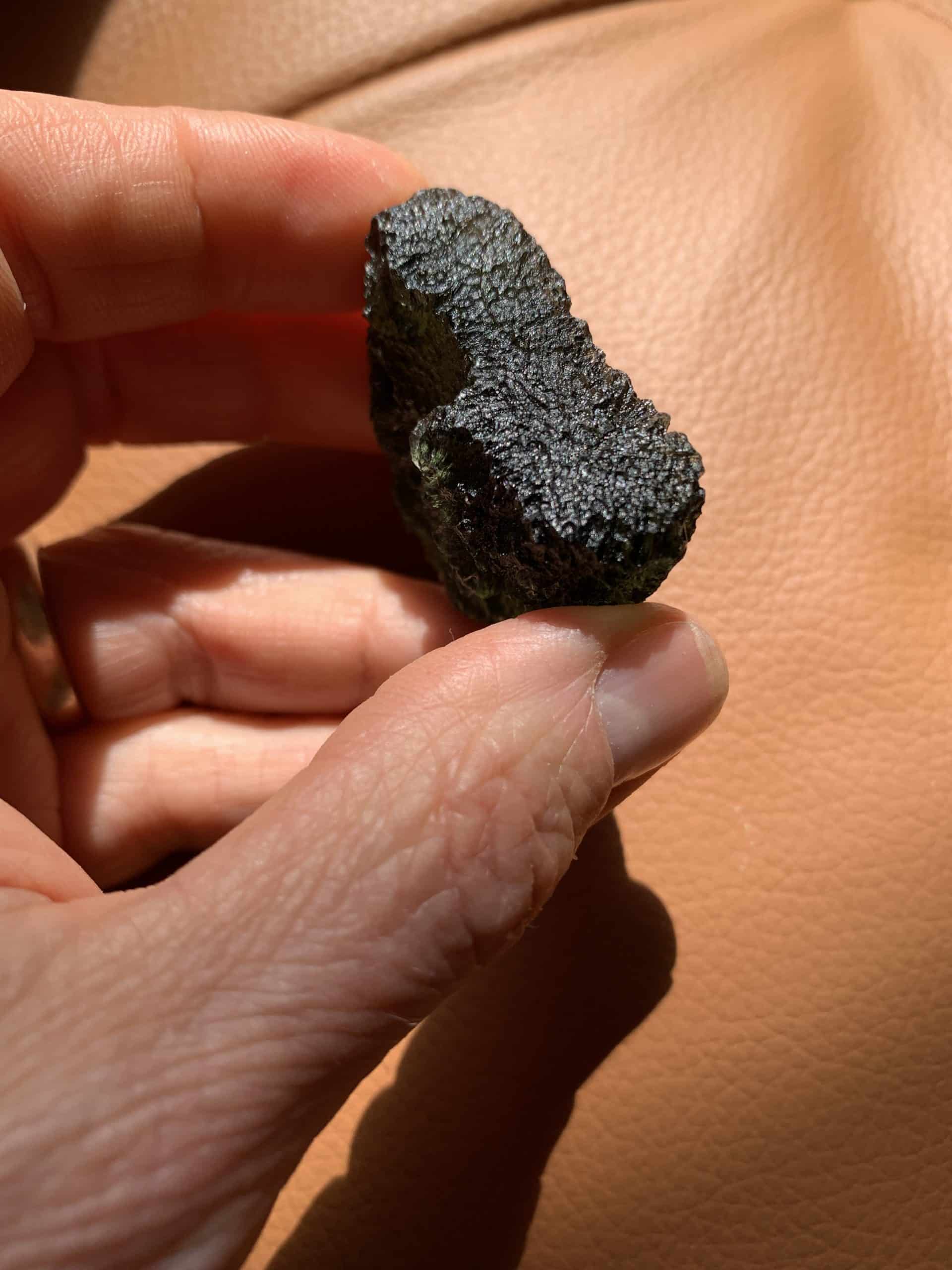 Moldavite (rough) Nesmen (30gr) healing crystal - Image 7