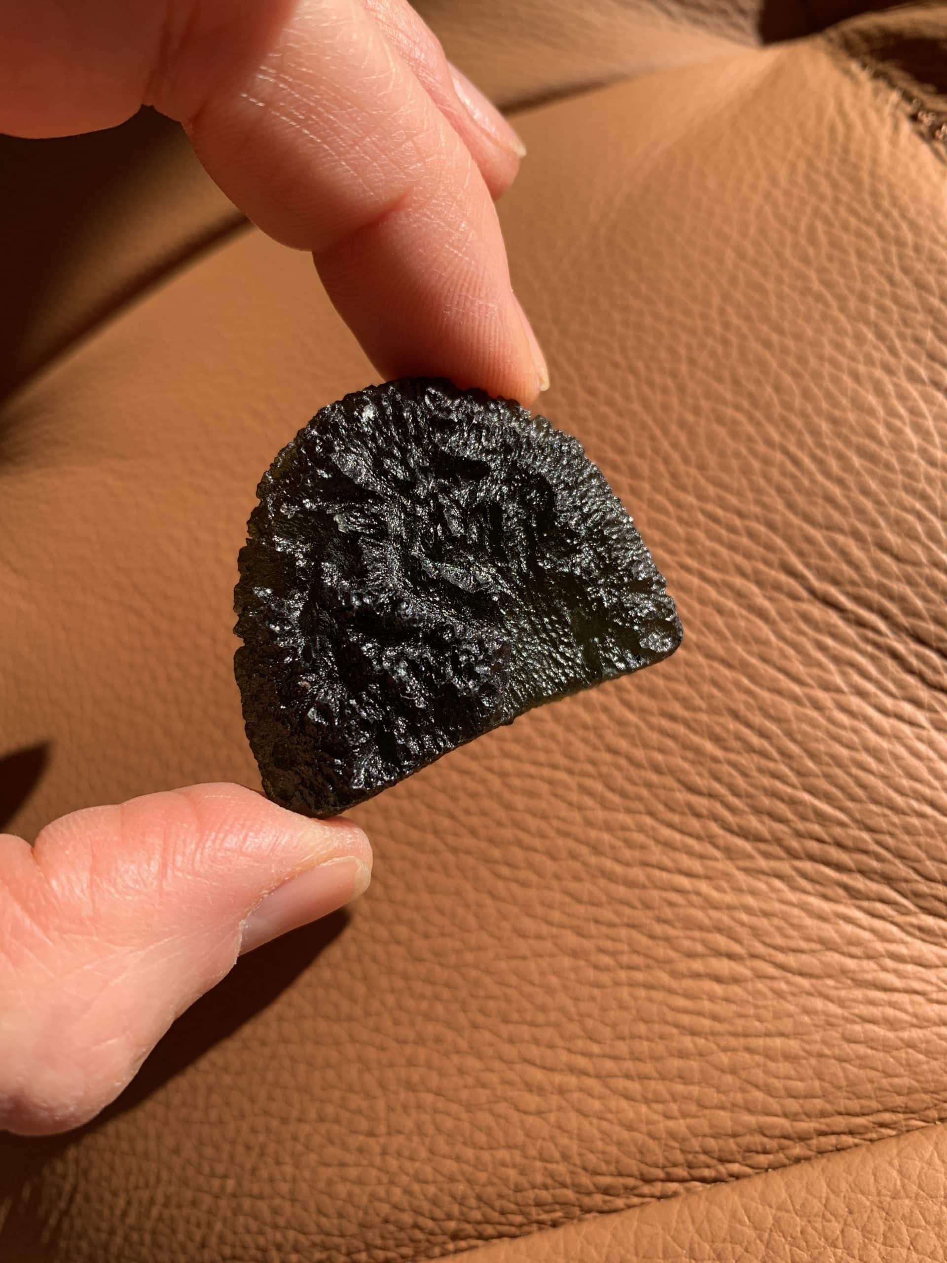 Moldavite (rough) Nesmen (30gr) healing crystal - Image 8