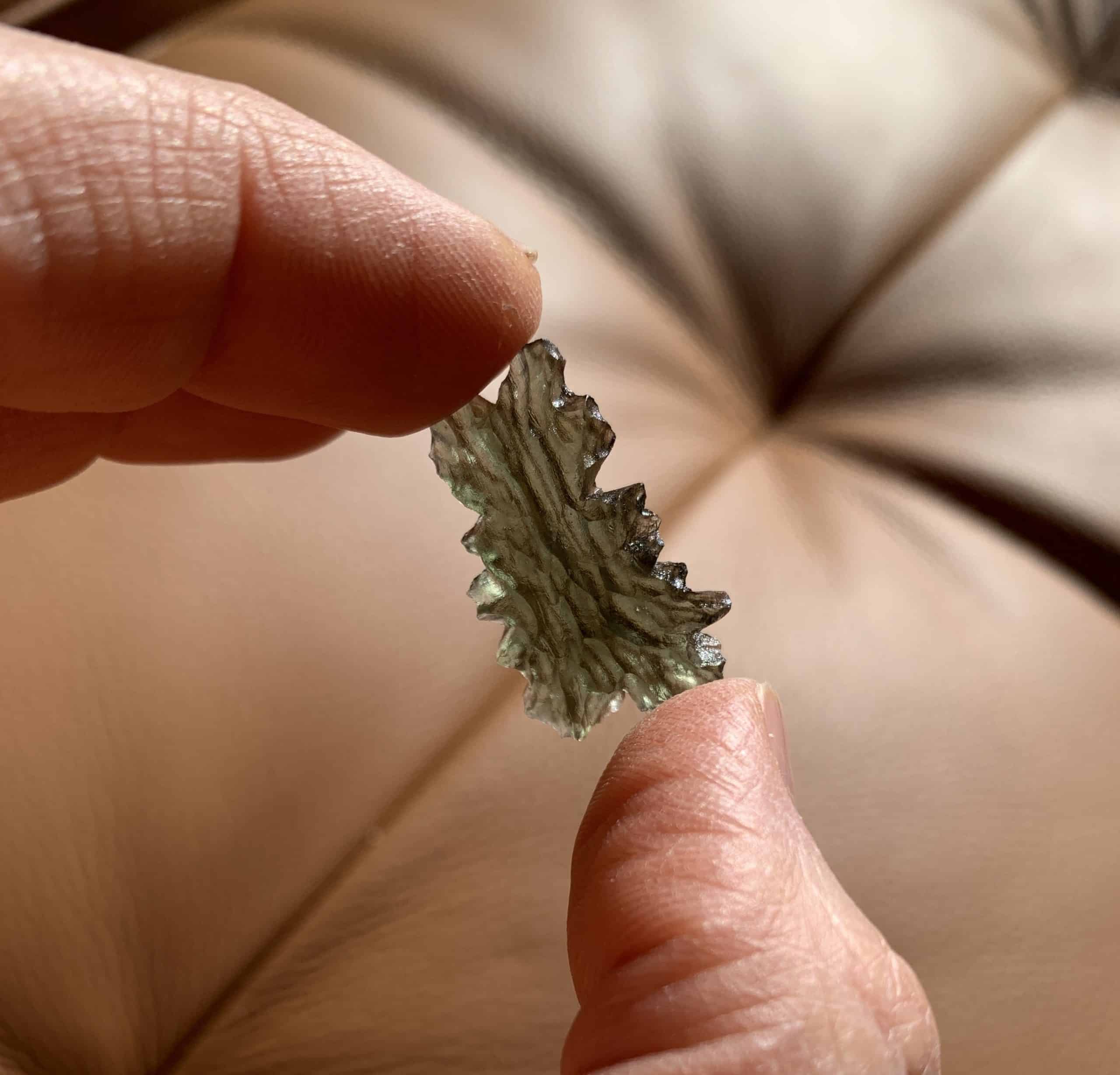 Moldavite (rough) Besednice (2.1gr) healing crystal - Image 3