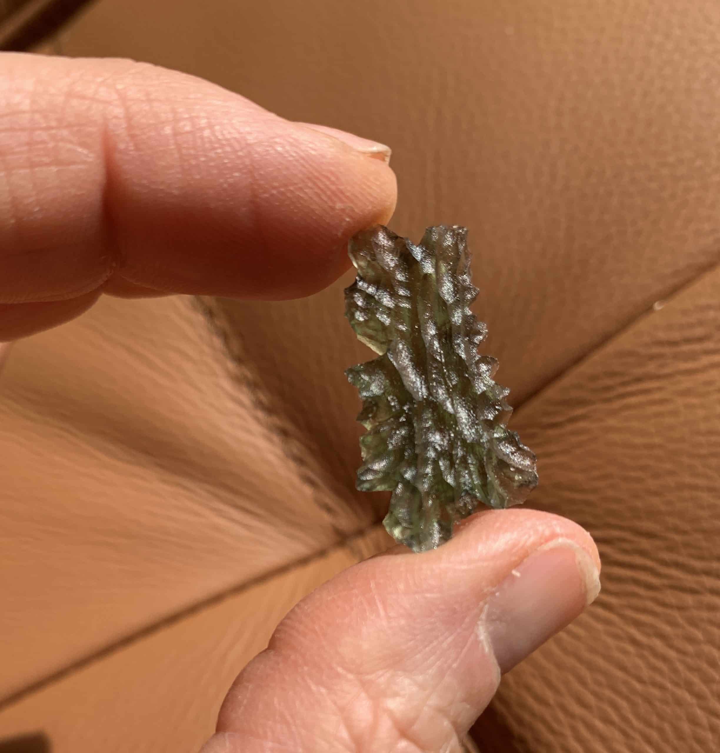 Moldavite (rough) Besednice (2.1gr) healing crystal