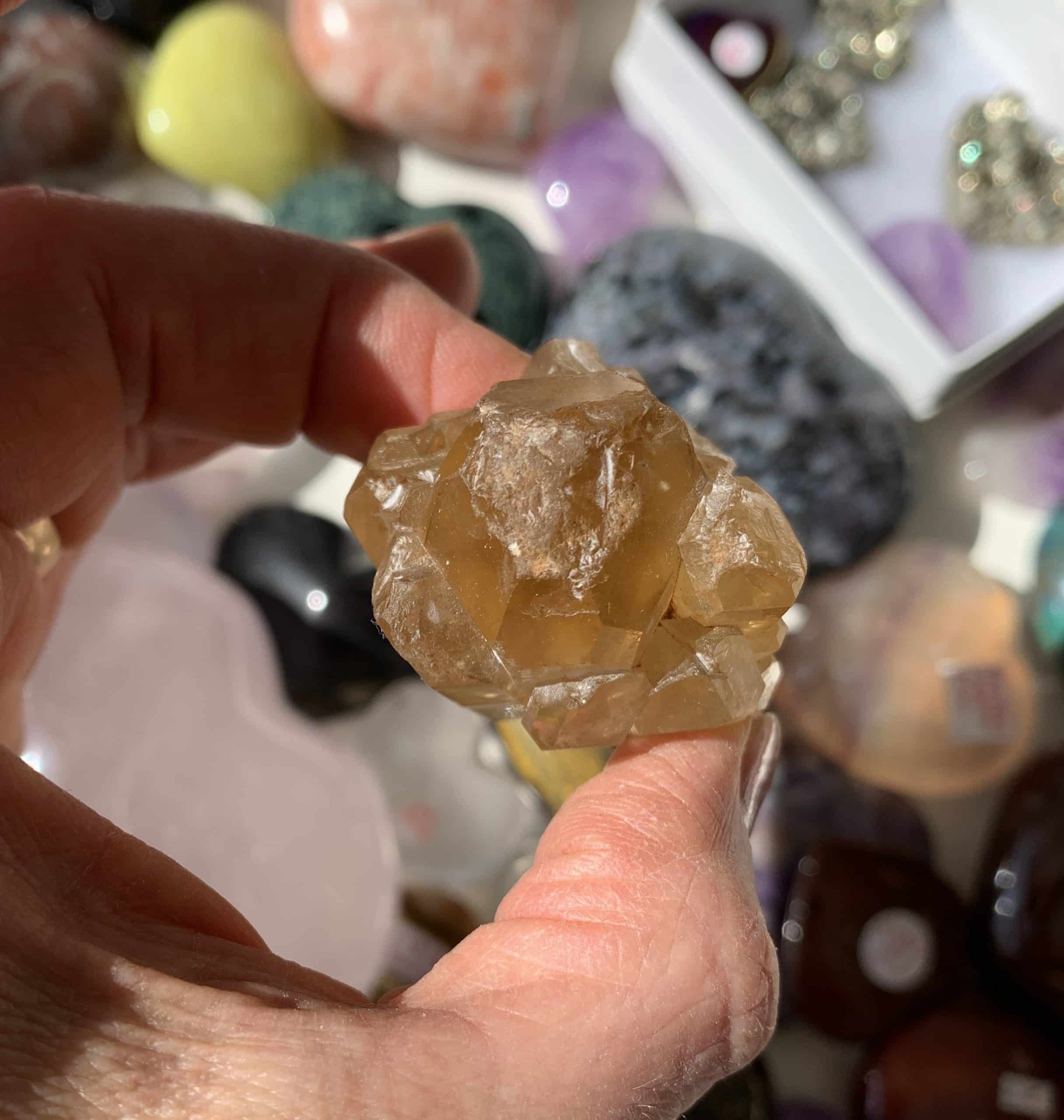 Citrine (natural) standing Congo cluster healing crystal - Image 5