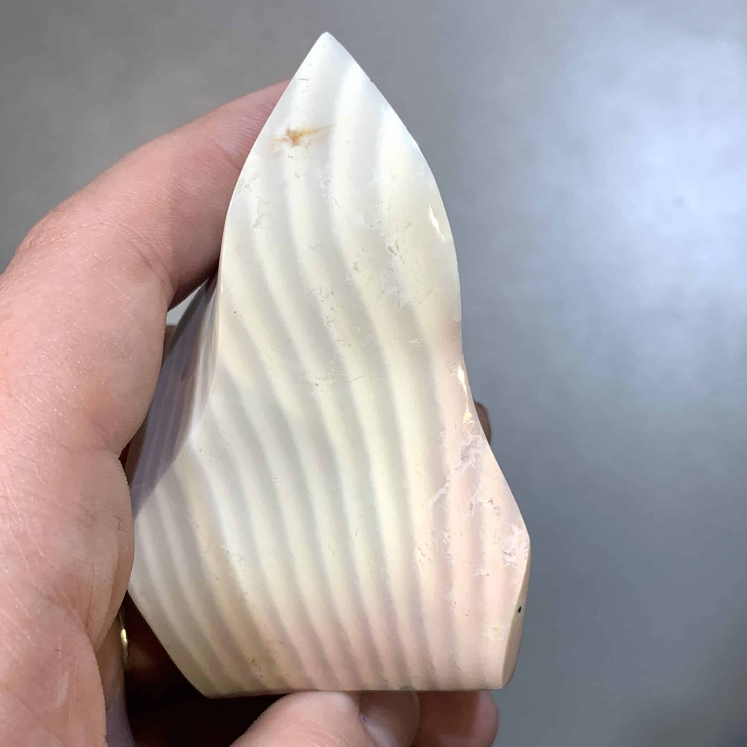 Jasper (dune) free standing flame cut generator healing crystal - Image 4