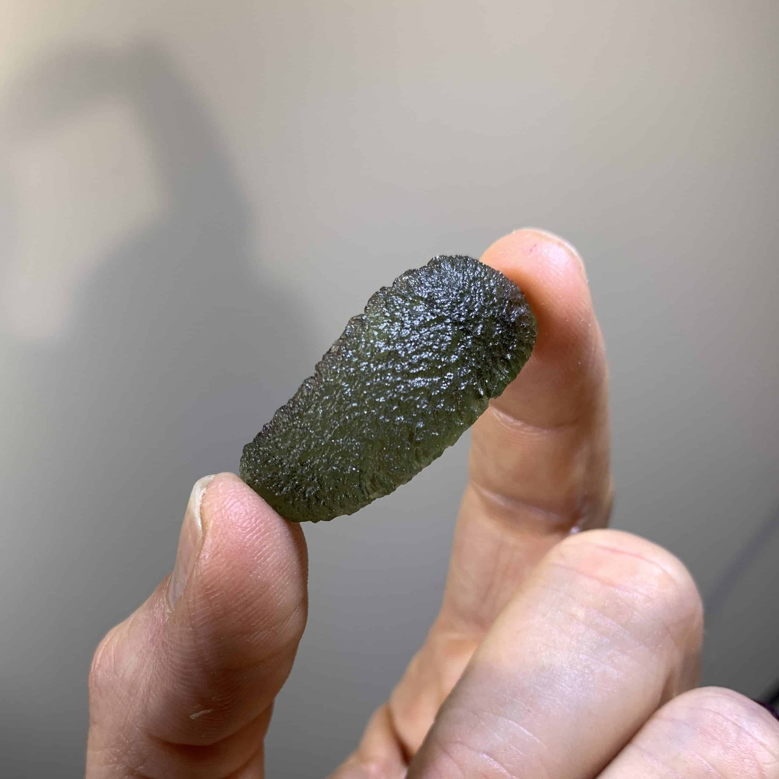 Moldavite (rough) 'flawless Frito' (4.3gr) healing crystal - Image 2