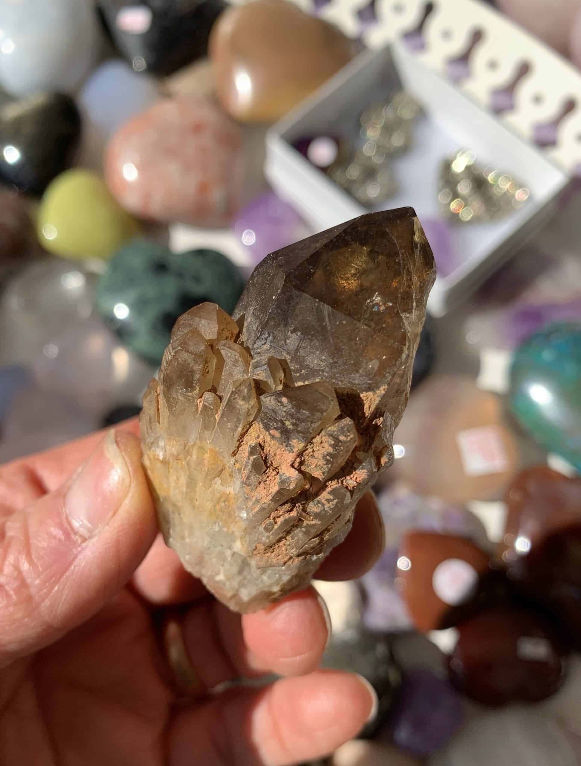 Citrine (natural) Congo/Zambian Kundalini cluster healing crystal - Image 2