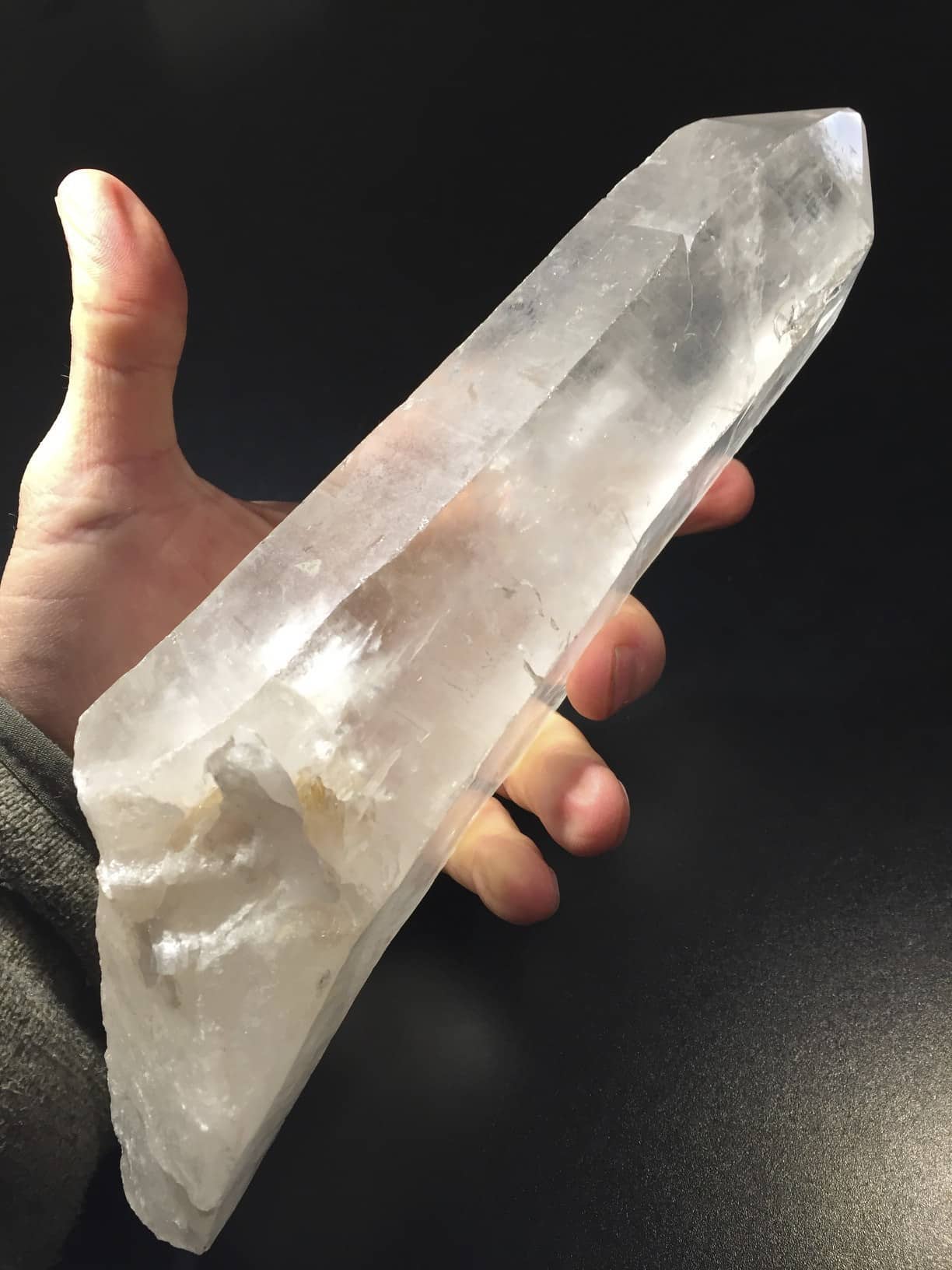 Quartz (Diamantina laser) 9.75" 'ginormo' healing crystal