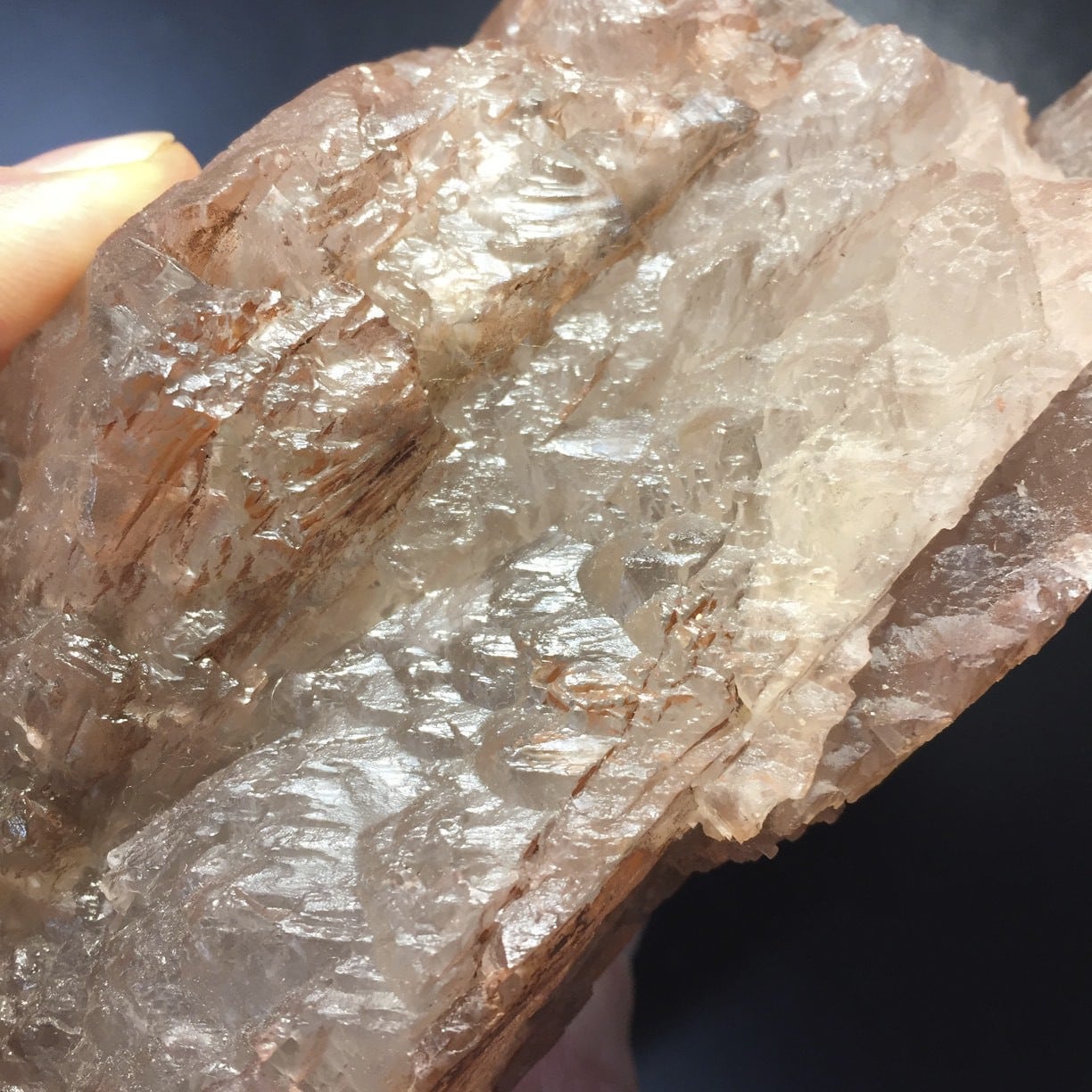 Quartz (Nirvana) Brazilian elestial 'tabby plateau' healing crystal - Image 3