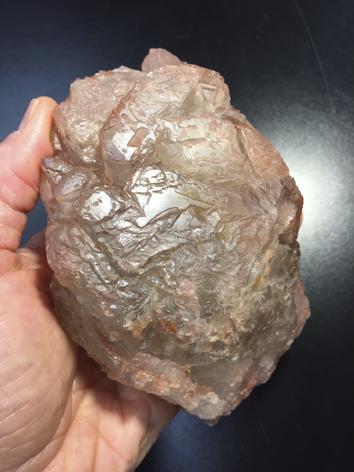 Quartz (Nirvana) Brazilian elestial 'tabby plateau' healing crystal