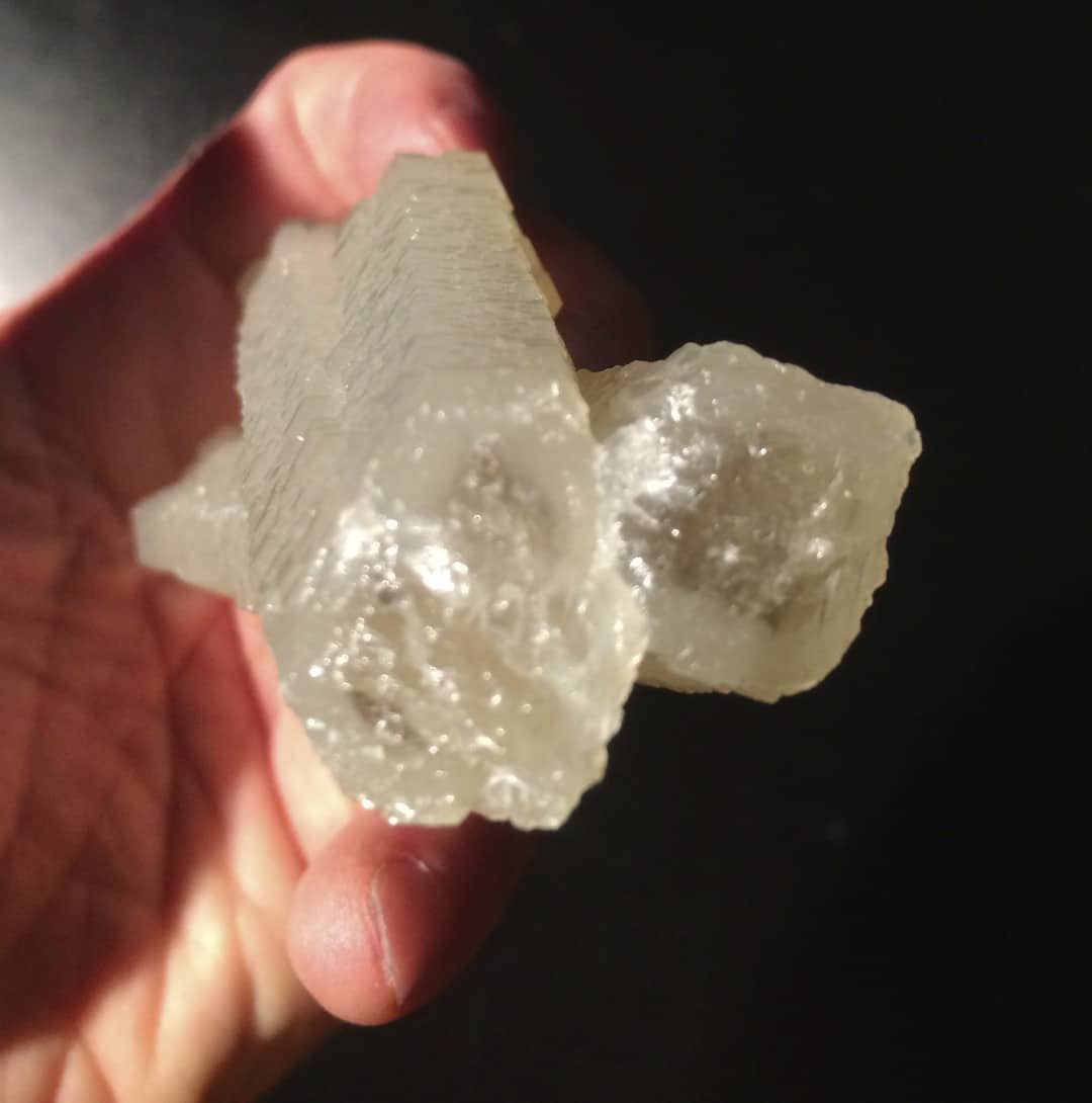 Quartz (Prase, cathedral, sceptre) blue-green 'triple play' healing crystal - Image 3