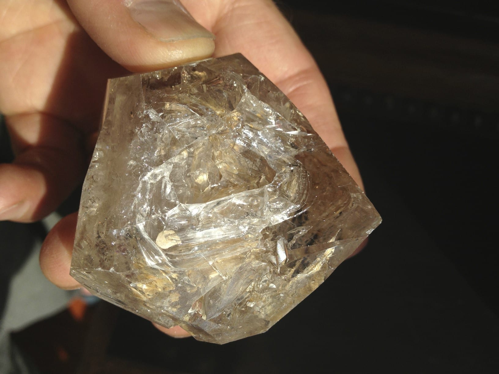 Quartz (Skeletal/Fenster 'Herkimer') F-10 'sink hole' healing crystal - Image 2