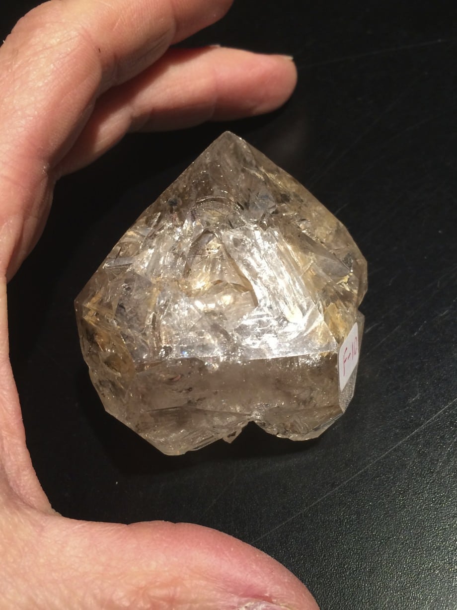 Quartz (Skeletal/Fenster 'Herkimer') F-10 'sink hole' healing crystal