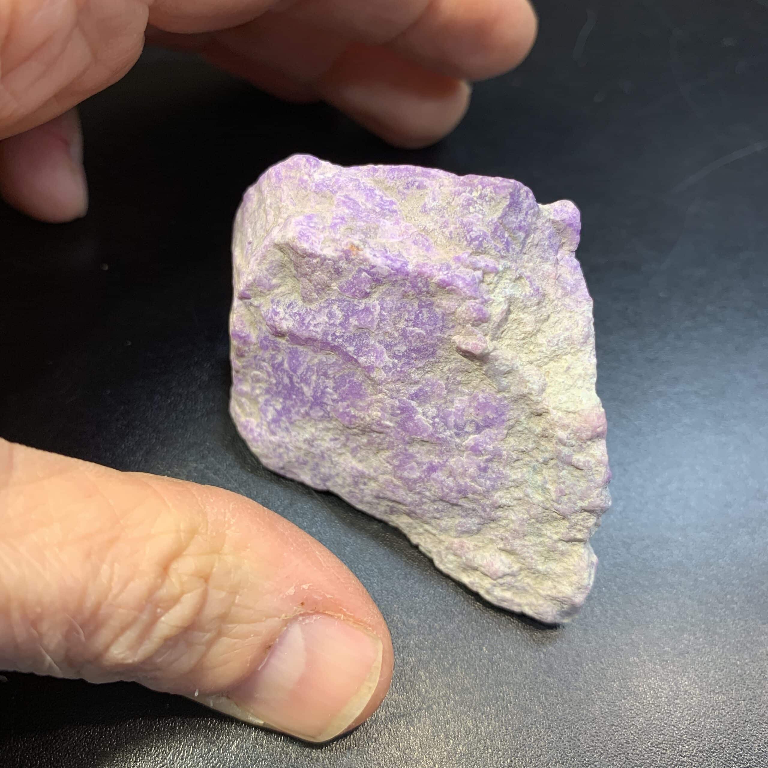 Sugilite (rough medium) 4-way "pink mountain" (72.3gr) healing crystal - Image 4