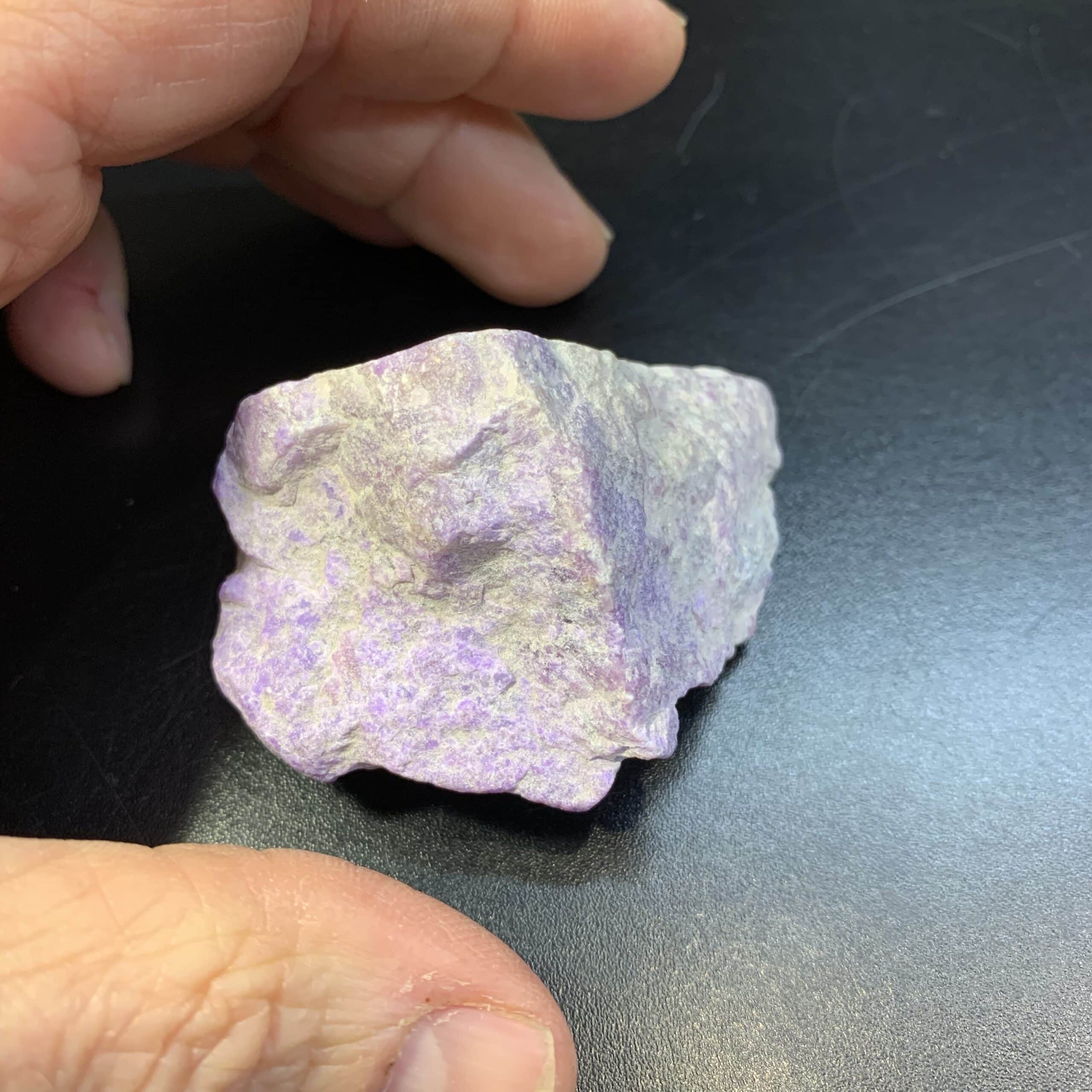 Sugilite (rough medium) 4-way "pink mountain" (72.3gr) healing crystal - Image 5
