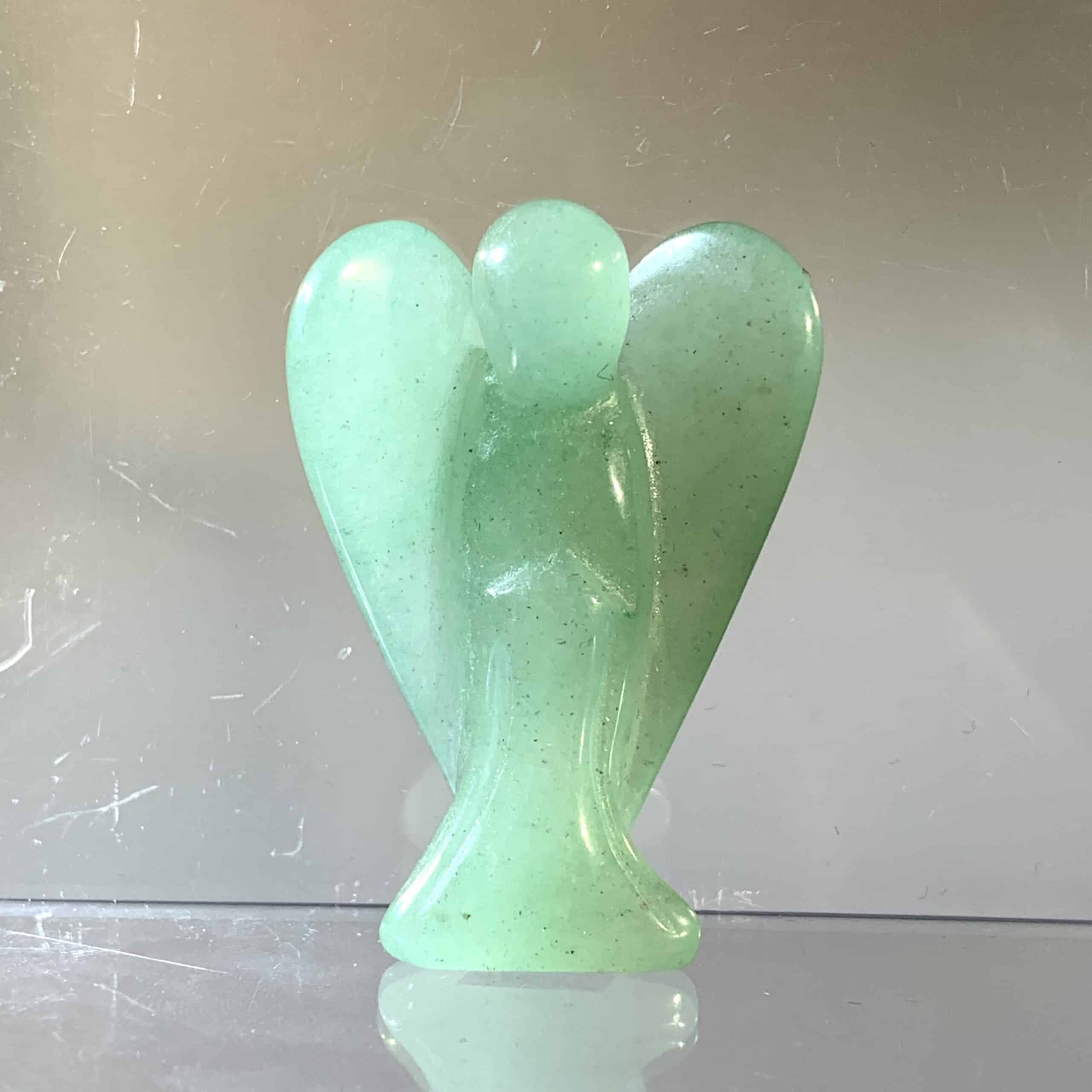 Aventurine (green) - angel standing - healing crystal