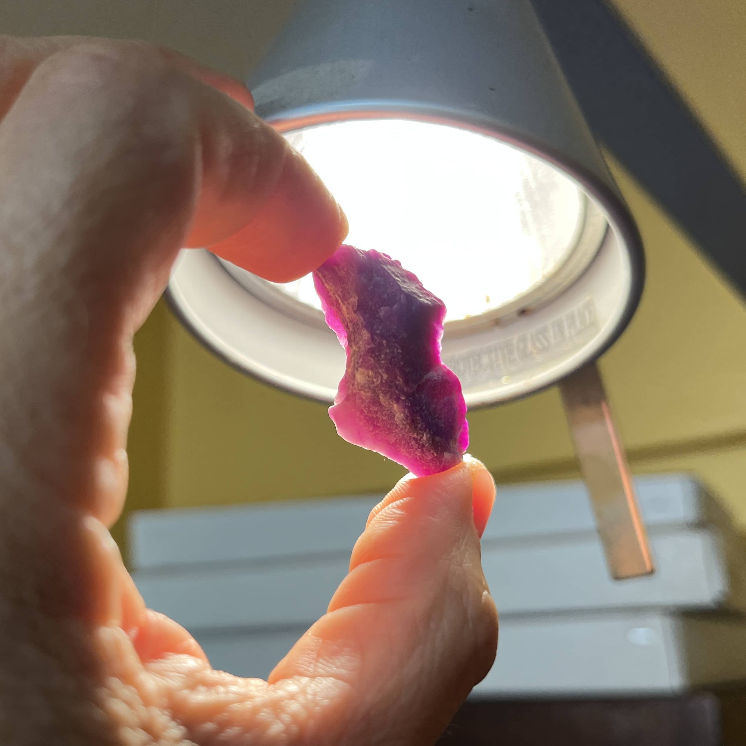 Sugilite (small rough) gel 'long pink' chunk (5.91gr) healing crystal - Image 4